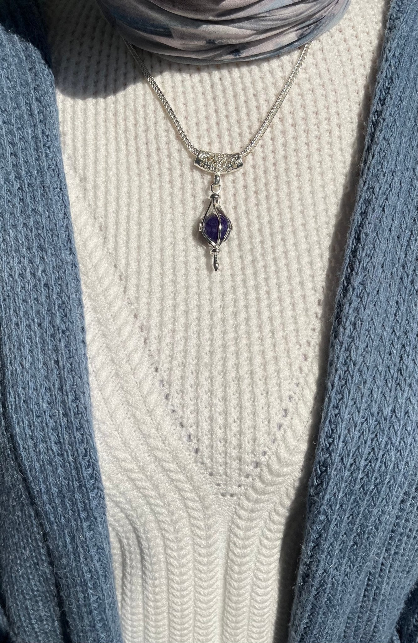 "Zumurd" Necklace - Silver Plated