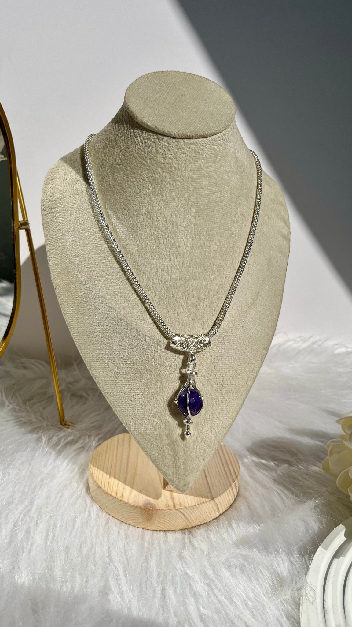 "Zumurd" Necklace - Silver Plated