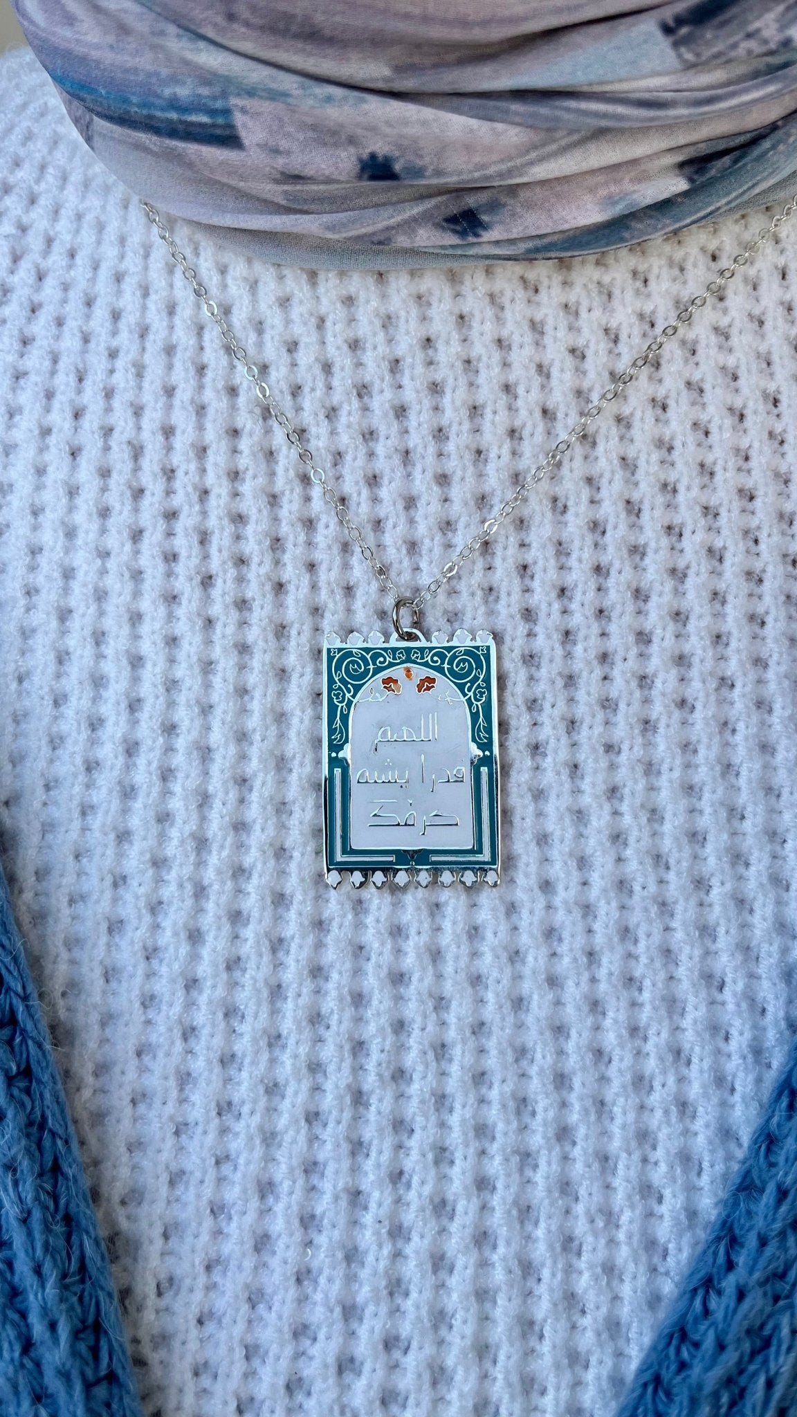 "Qadar" Necklace - Silver Plated