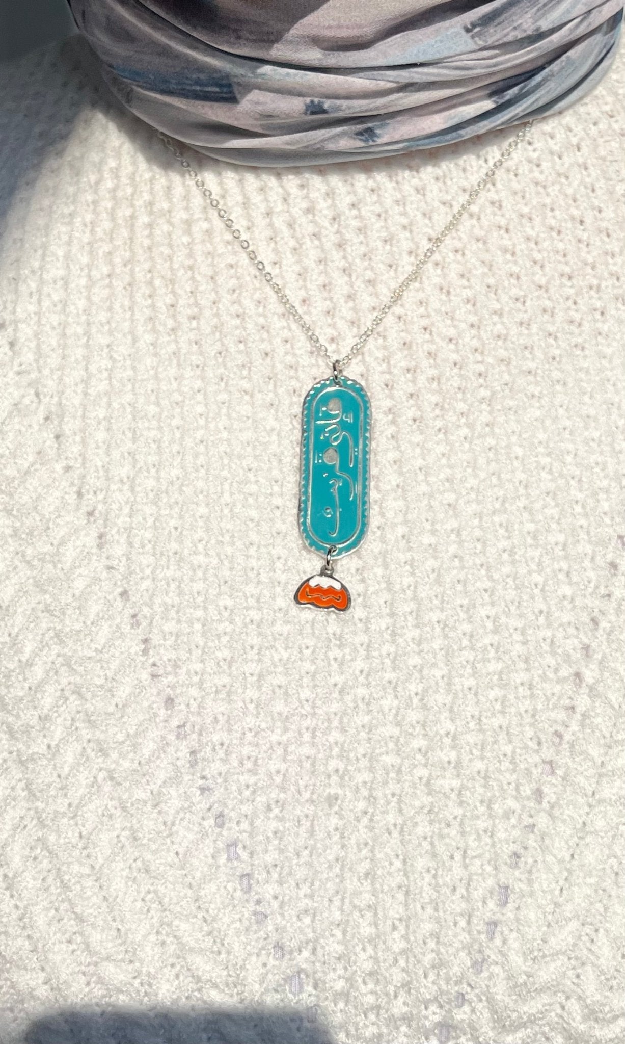 "Qareeb" Necklace - Silver Plated