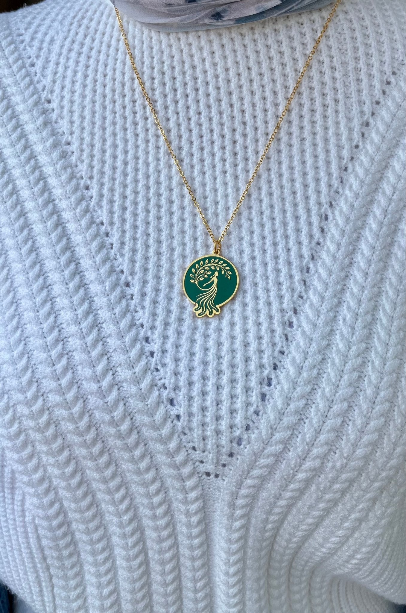 Nirmeen Necklace - Gold Plated