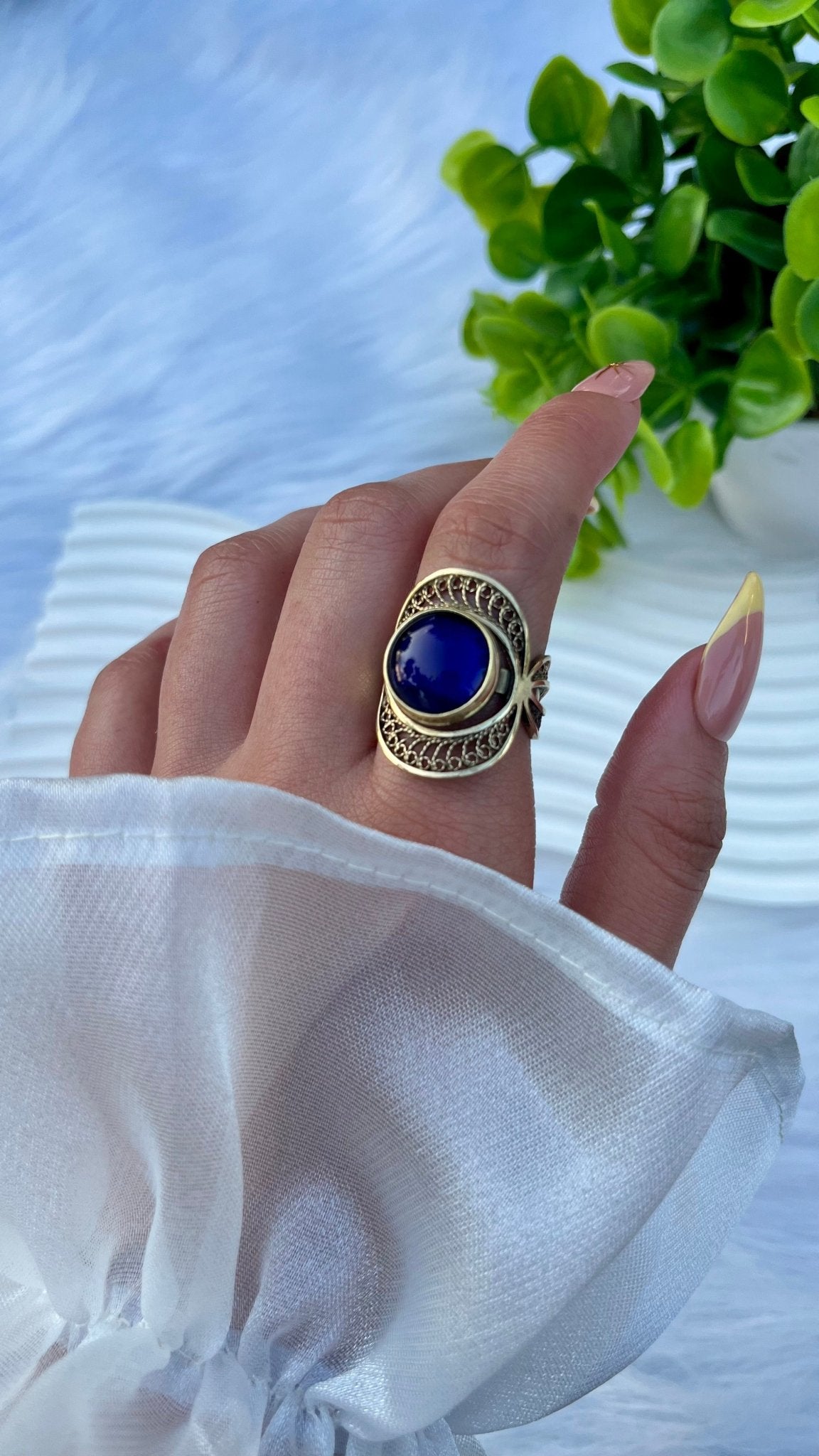 Solaf Ring - Pure Copper