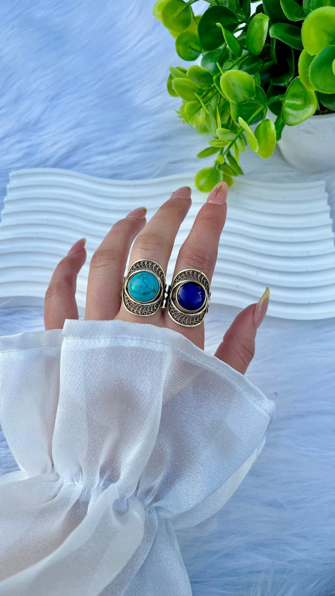 Solaf Ring - Pure Copper