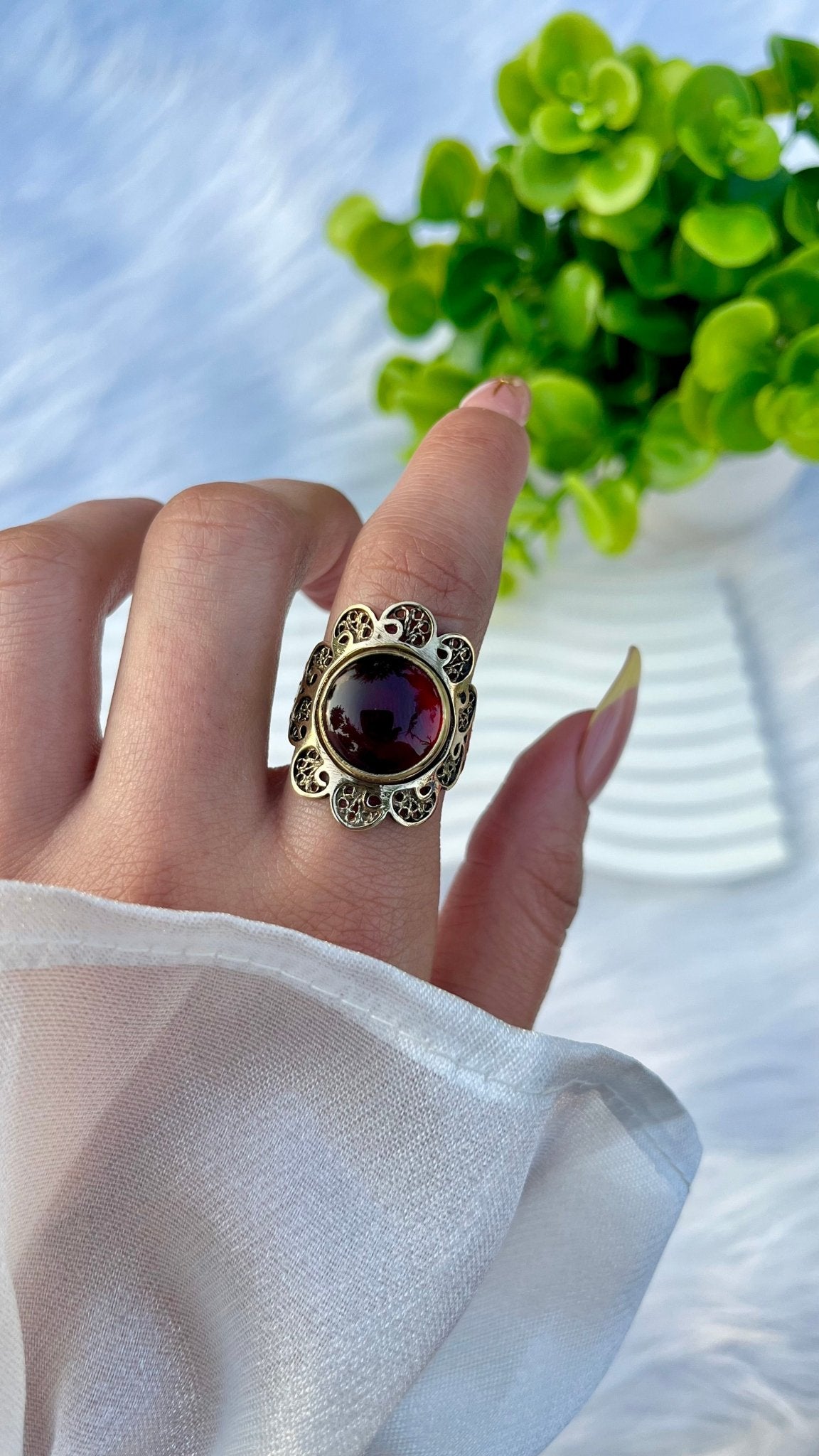 Areej Ring - Pure Copper