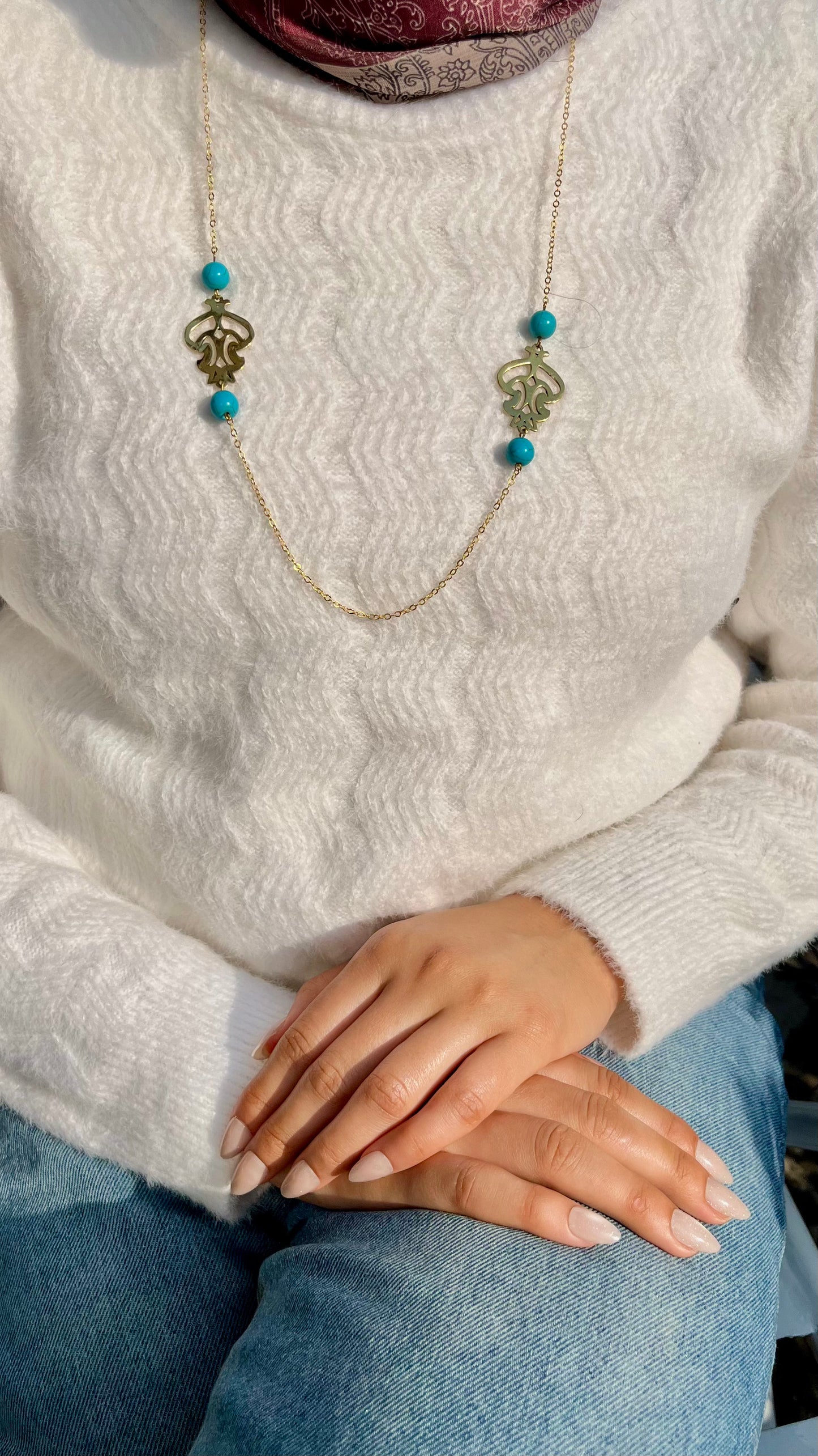 Nariman Necklace - Pure Copper