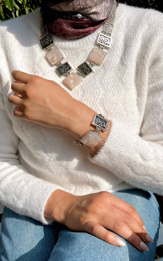 Ghada Set - Silver Plated