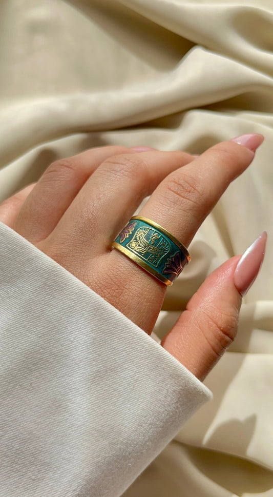Samara Ring - Pure Copper