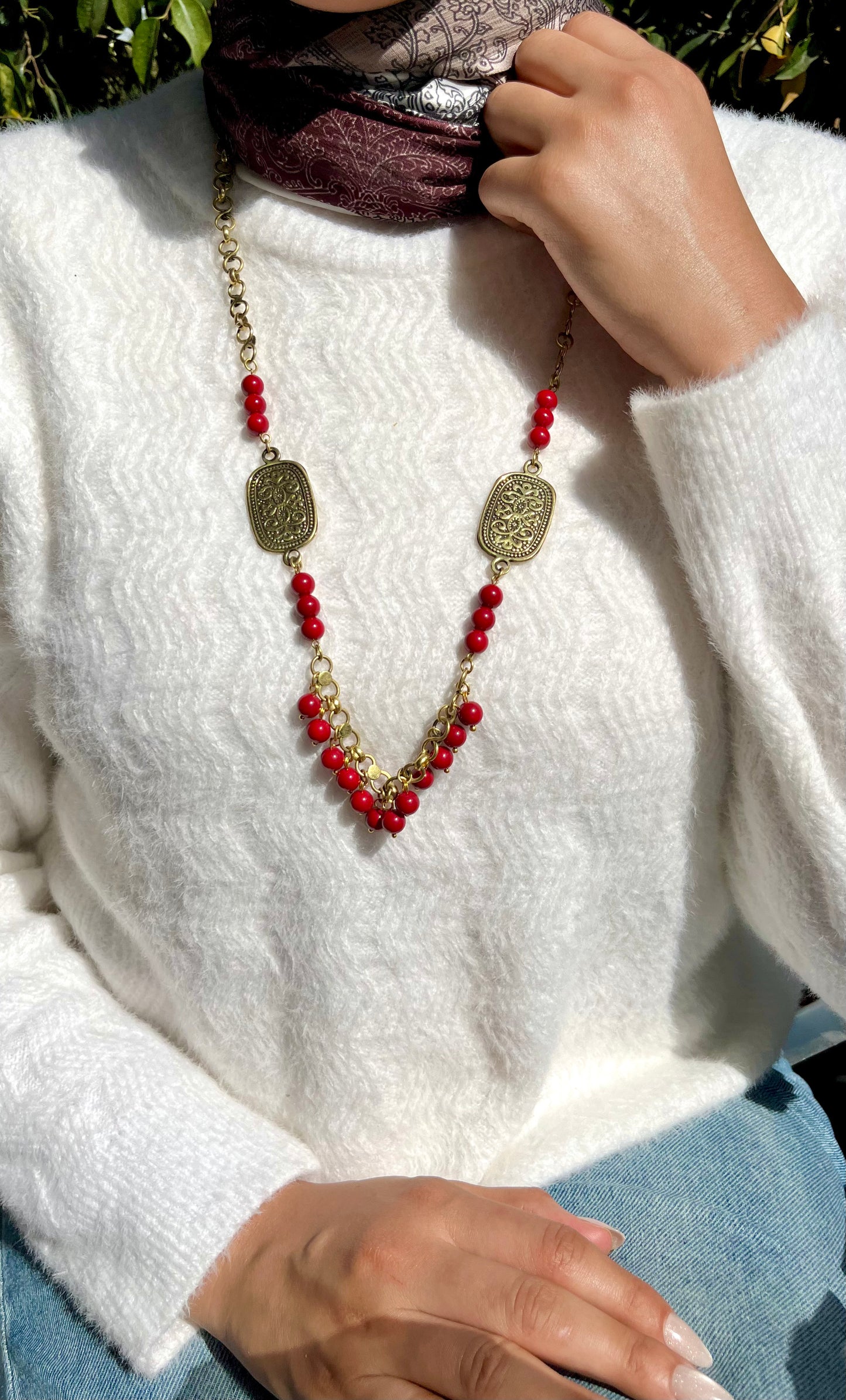 Lara Necklace - Pure Copper