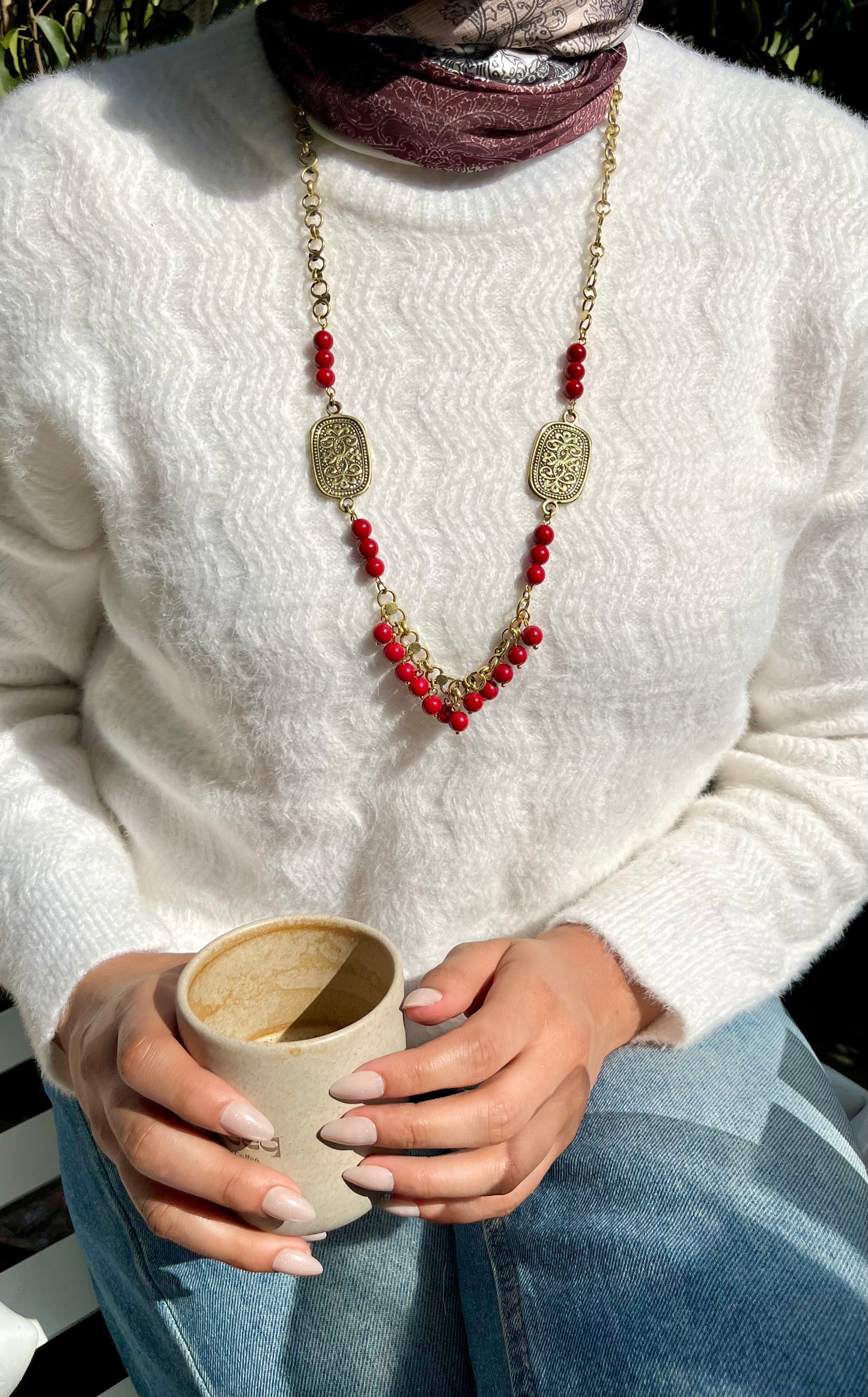 Lara Necklace - Pure Copper