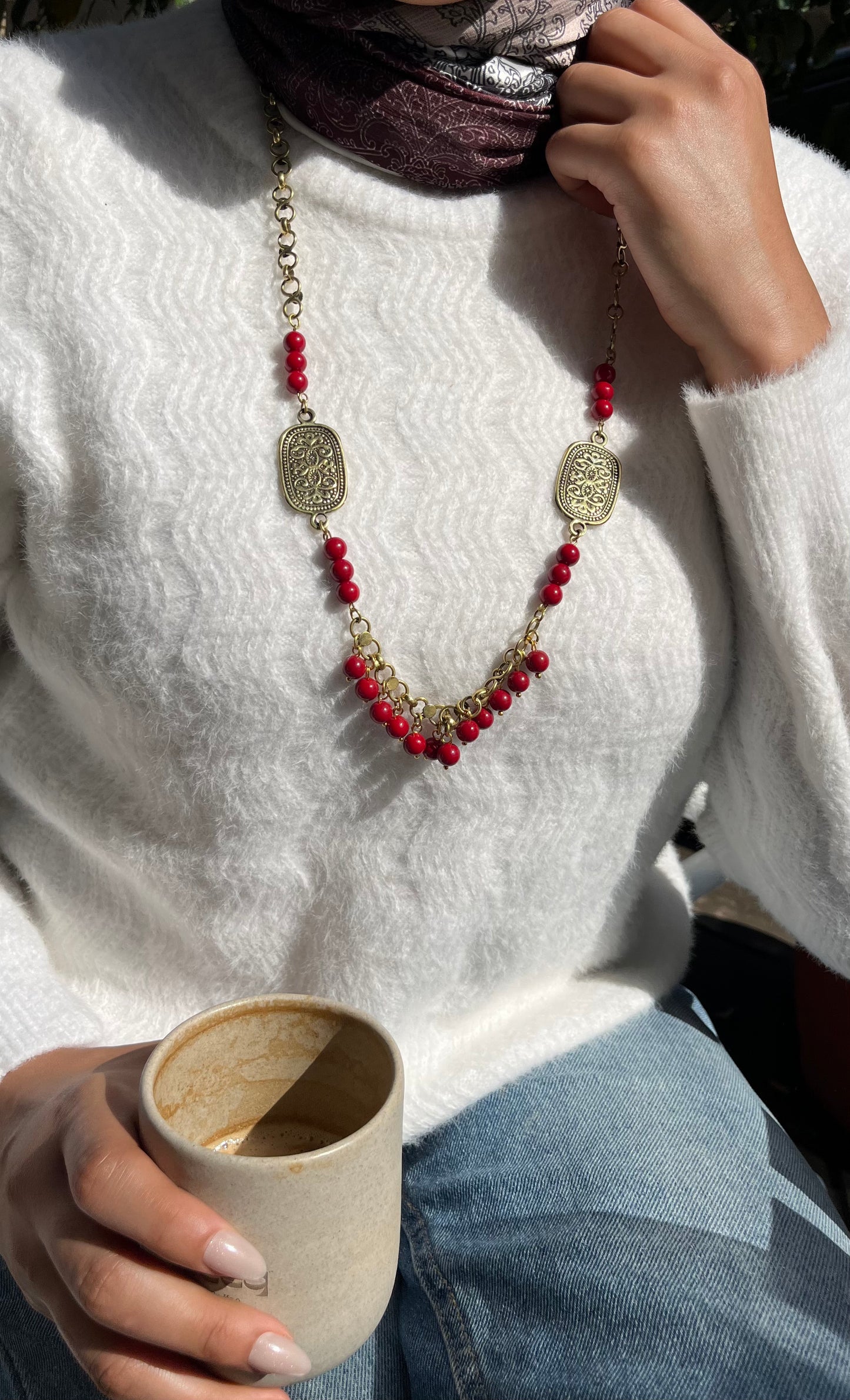 Lara Necklace - Pure Copper