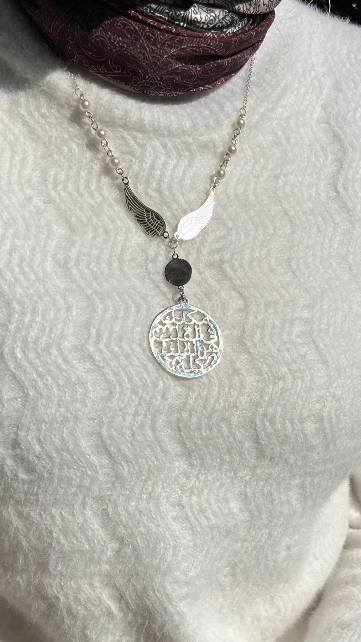 Najla Necklace - Silver Plated