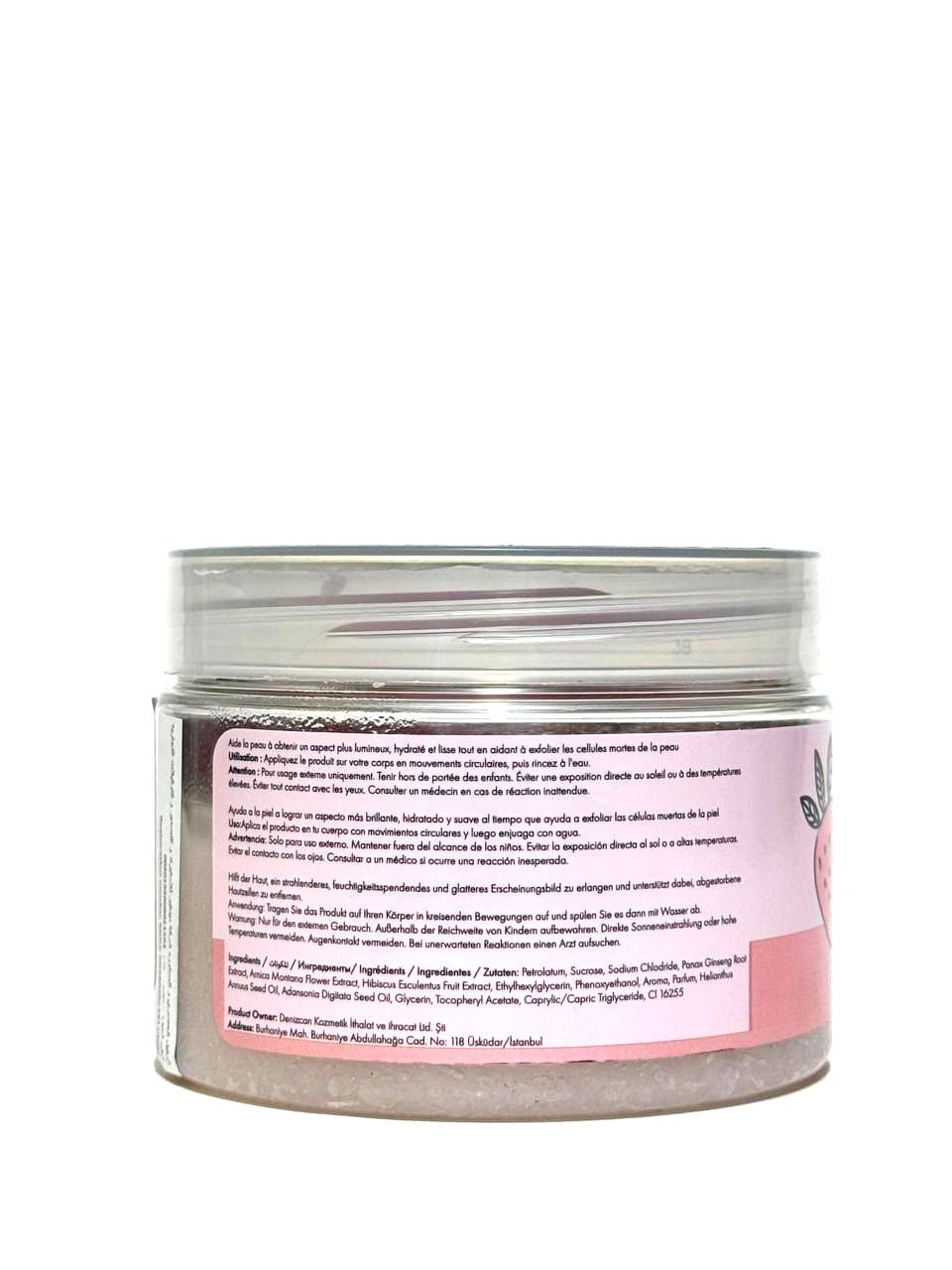 Body Scrub Strawberry Vanilla