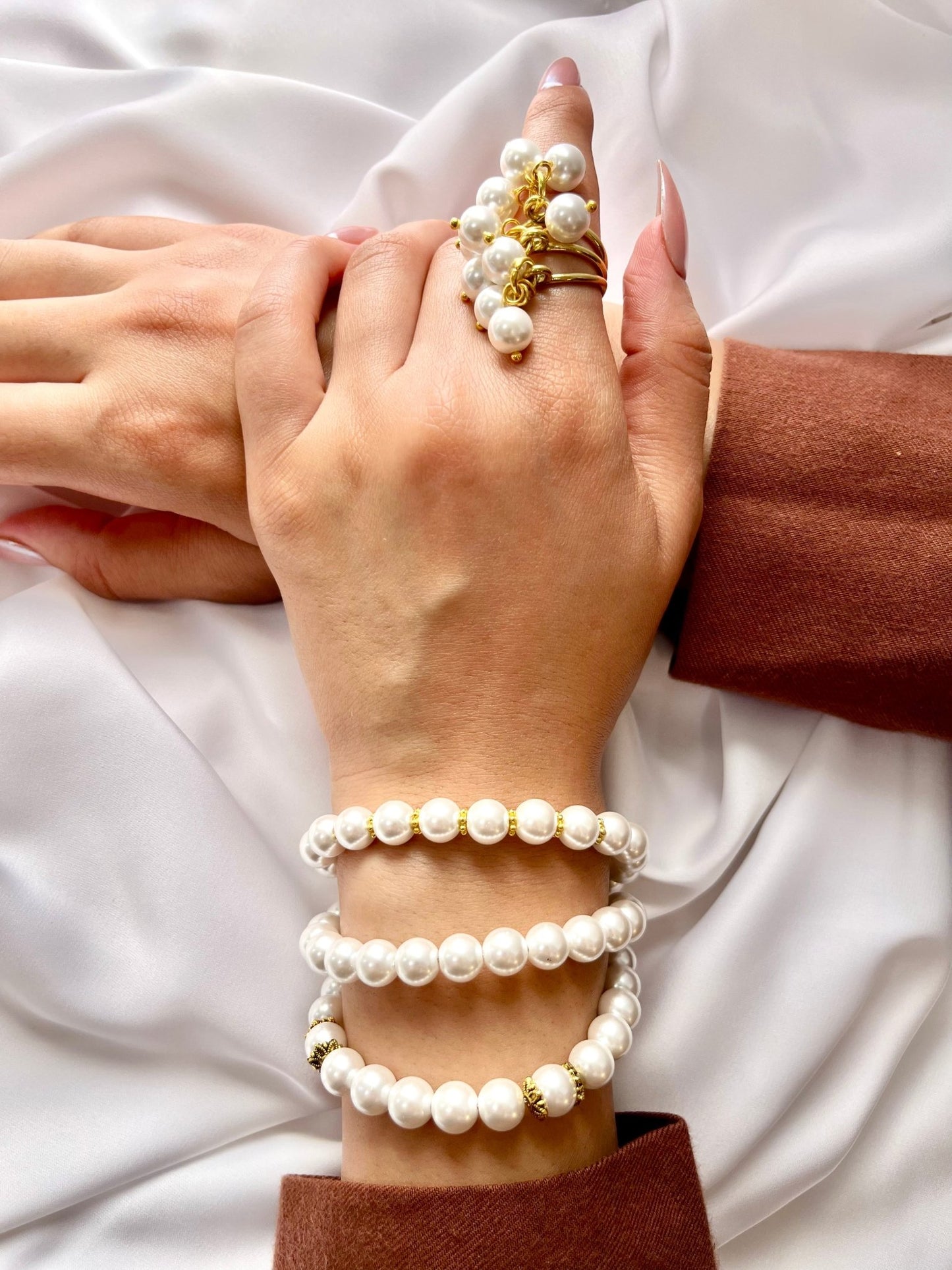 طقم صافيناز - أحجار العقيق