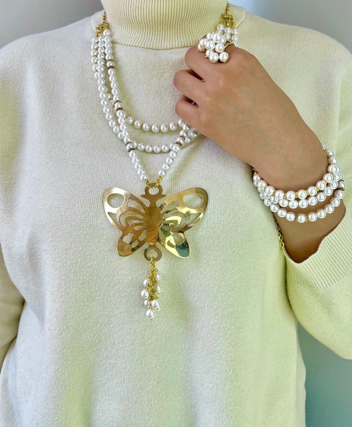 طقم صافيناز - أحجار العقيق