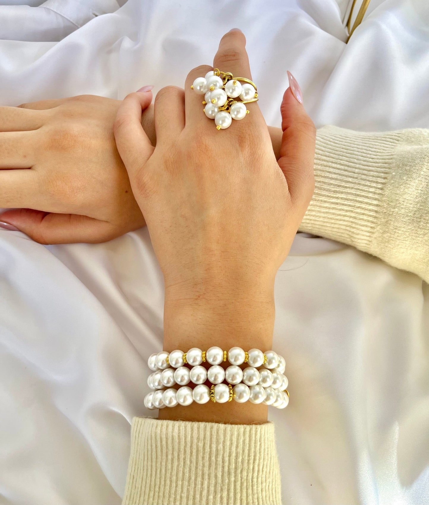 طقم صافيناز - أحجار العقيق