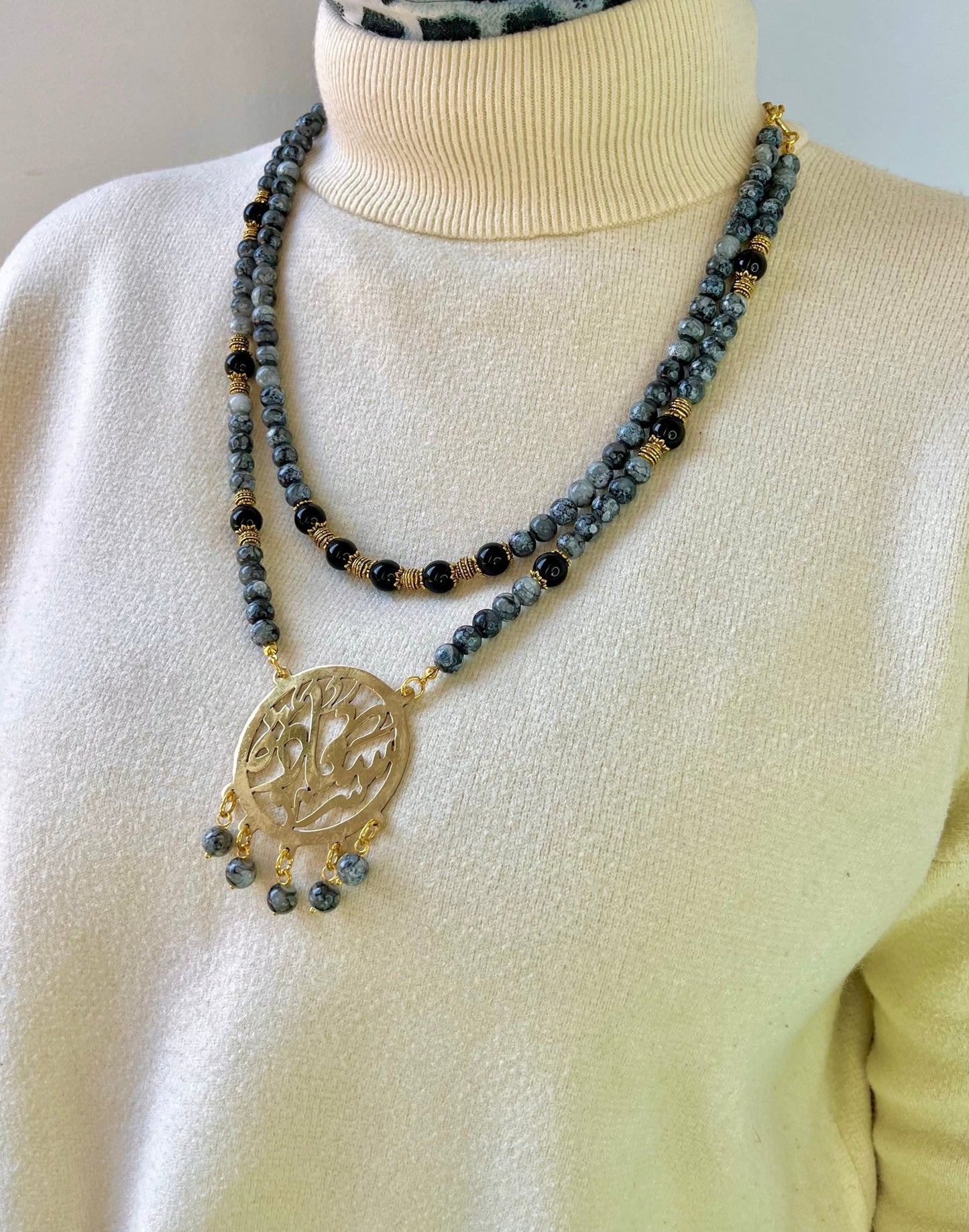 طقم صافيناز - أحجار العقيق