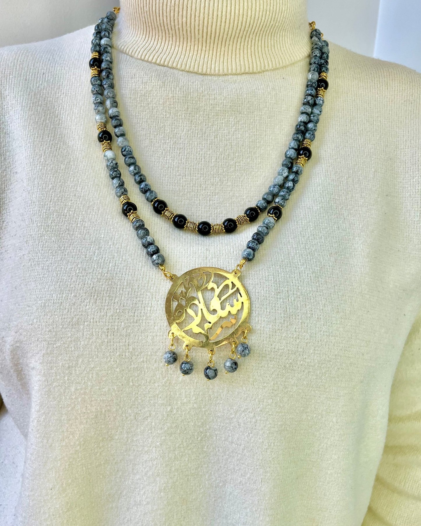 طقم صافيناز - أحجار العقيق