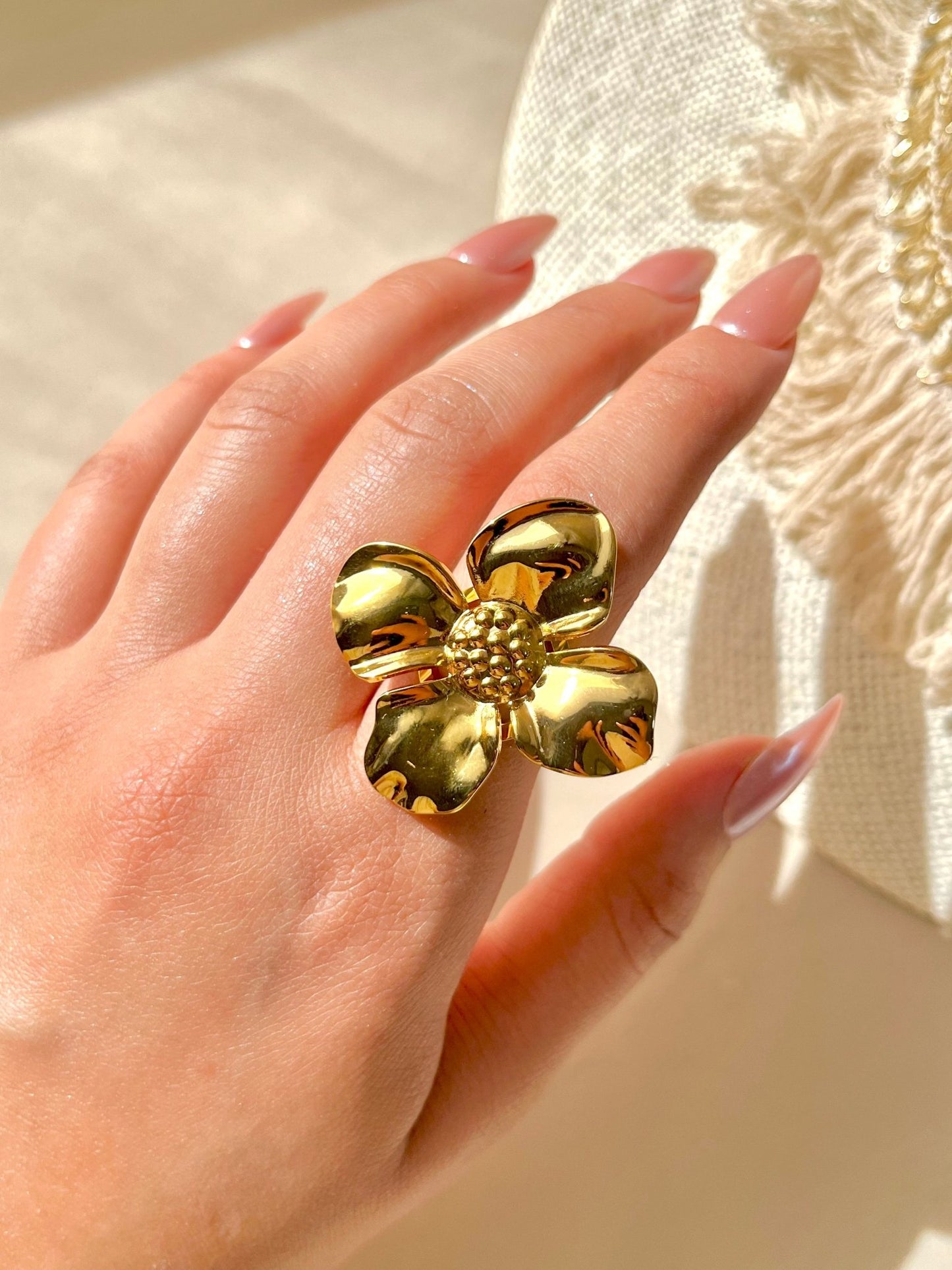 Rose Ring - Stainless Steel
