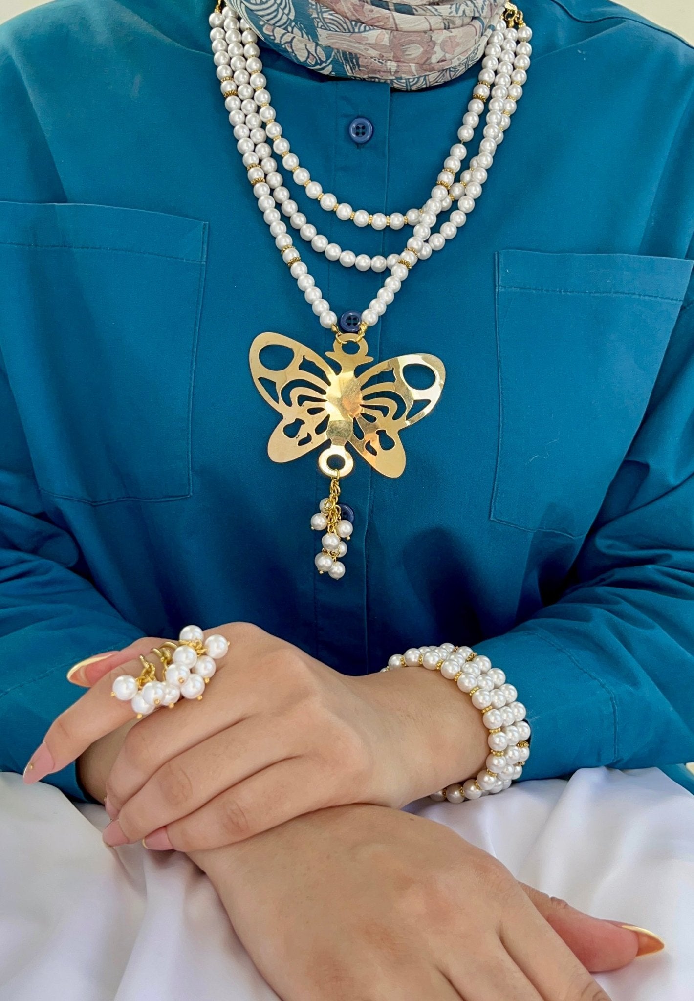 طقم صافيناز - أحجار العقيق