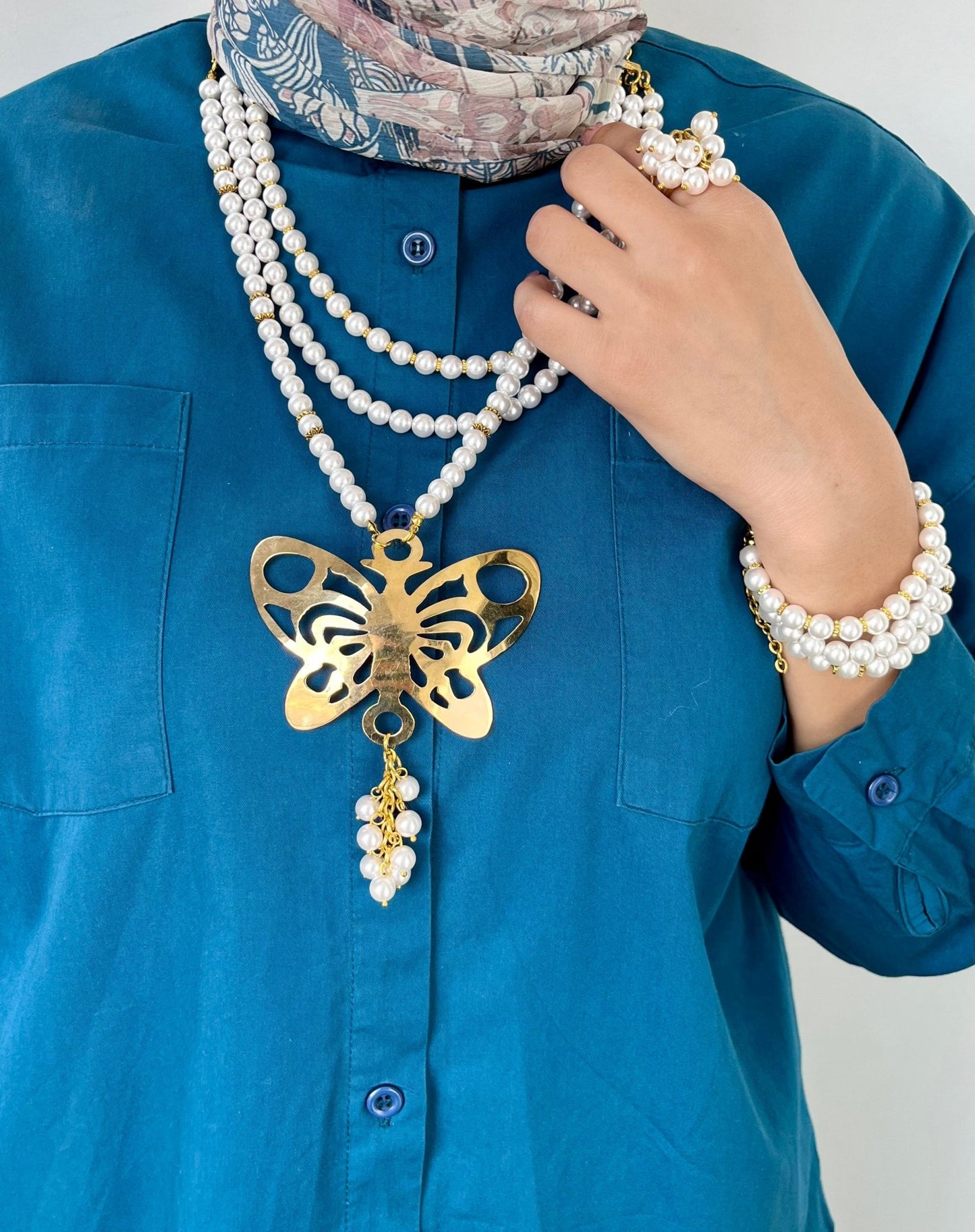 طقم صافيناز - أحجار العقيق