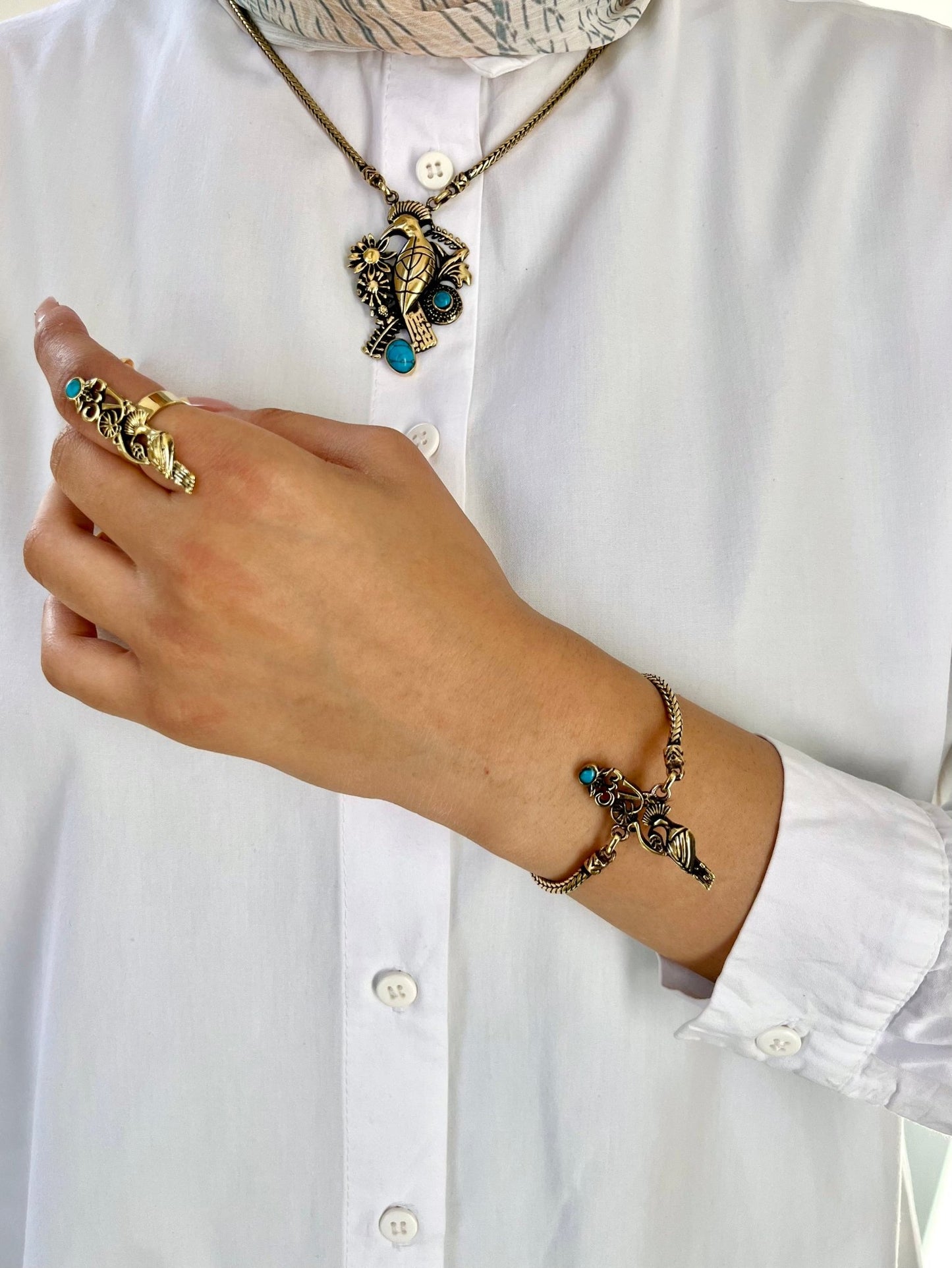 طقم دلال - نحاس خالص