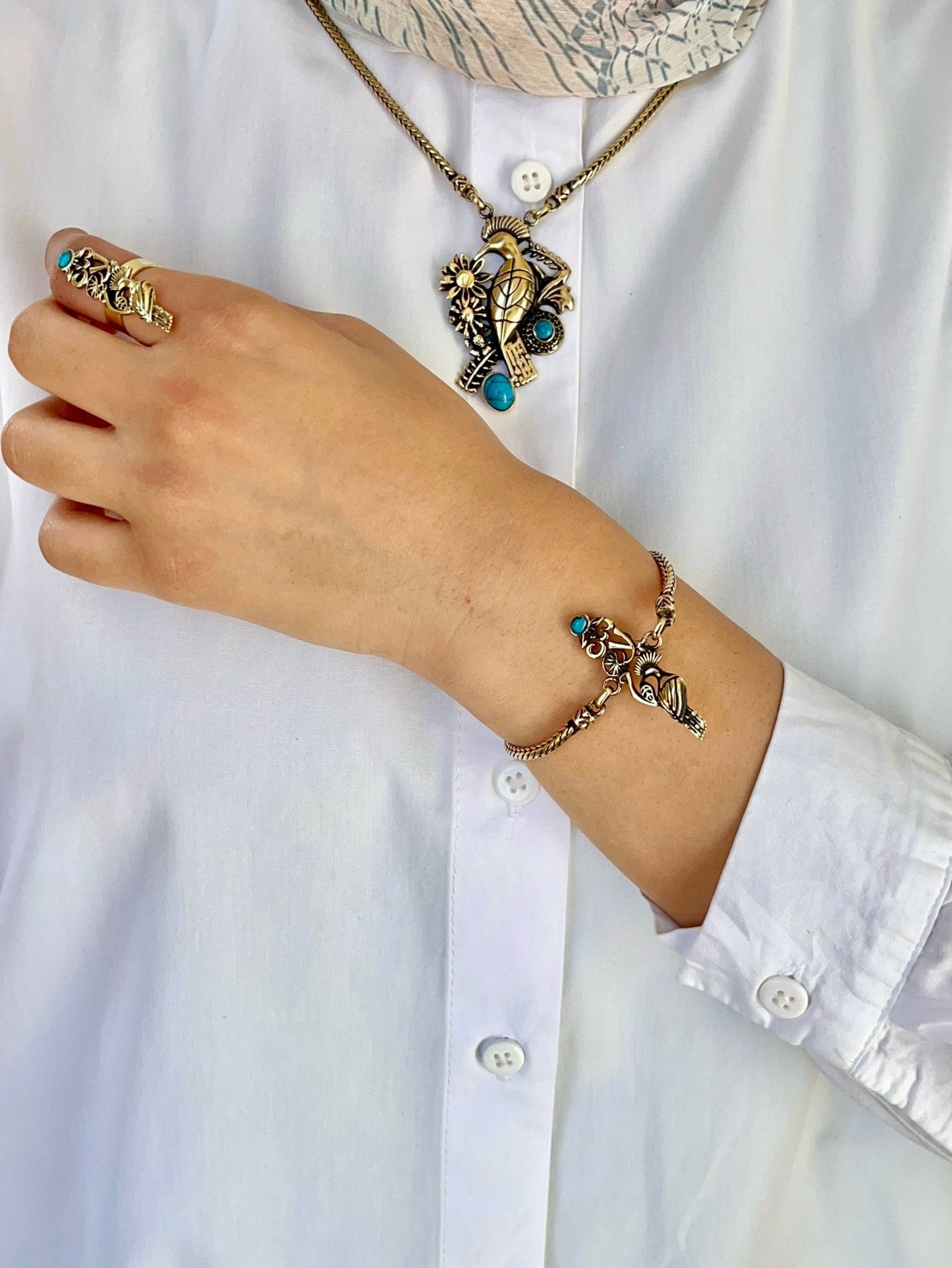 طقم دلال - نحاس خالص