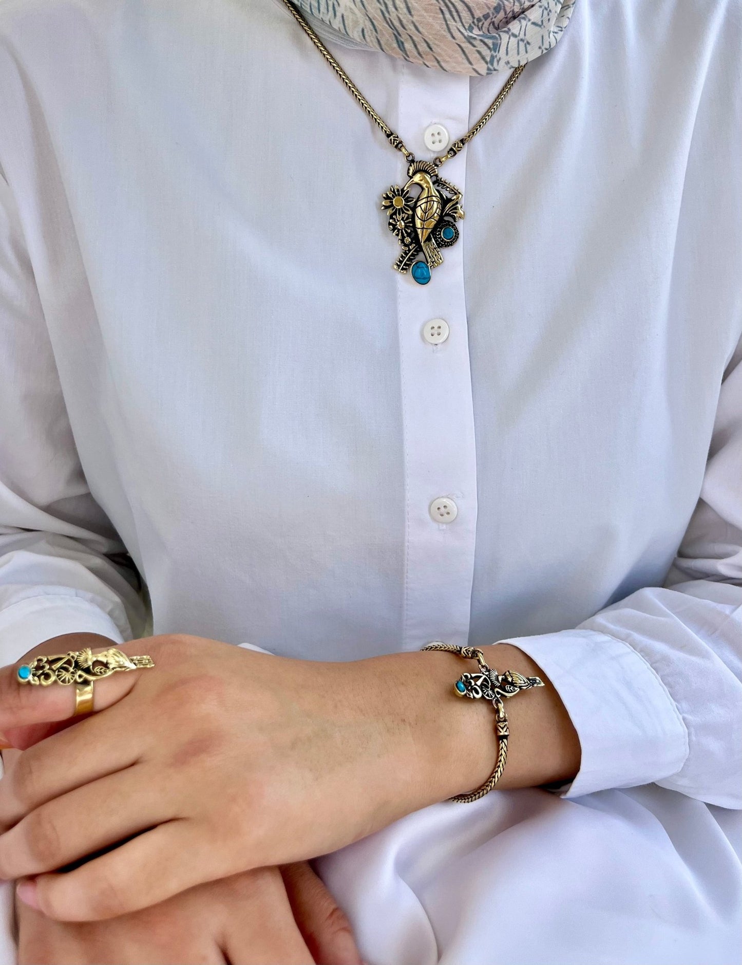 طقم دلال - نحاس خالص