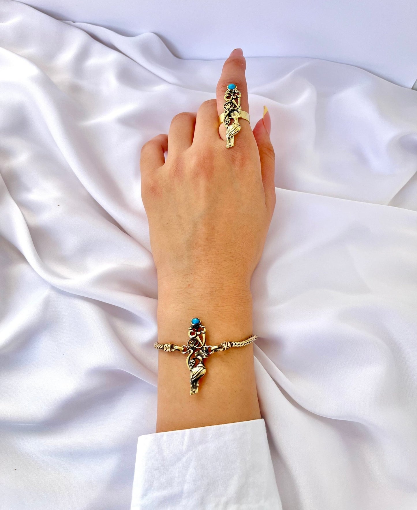 طقم دلال - نحاس خالص