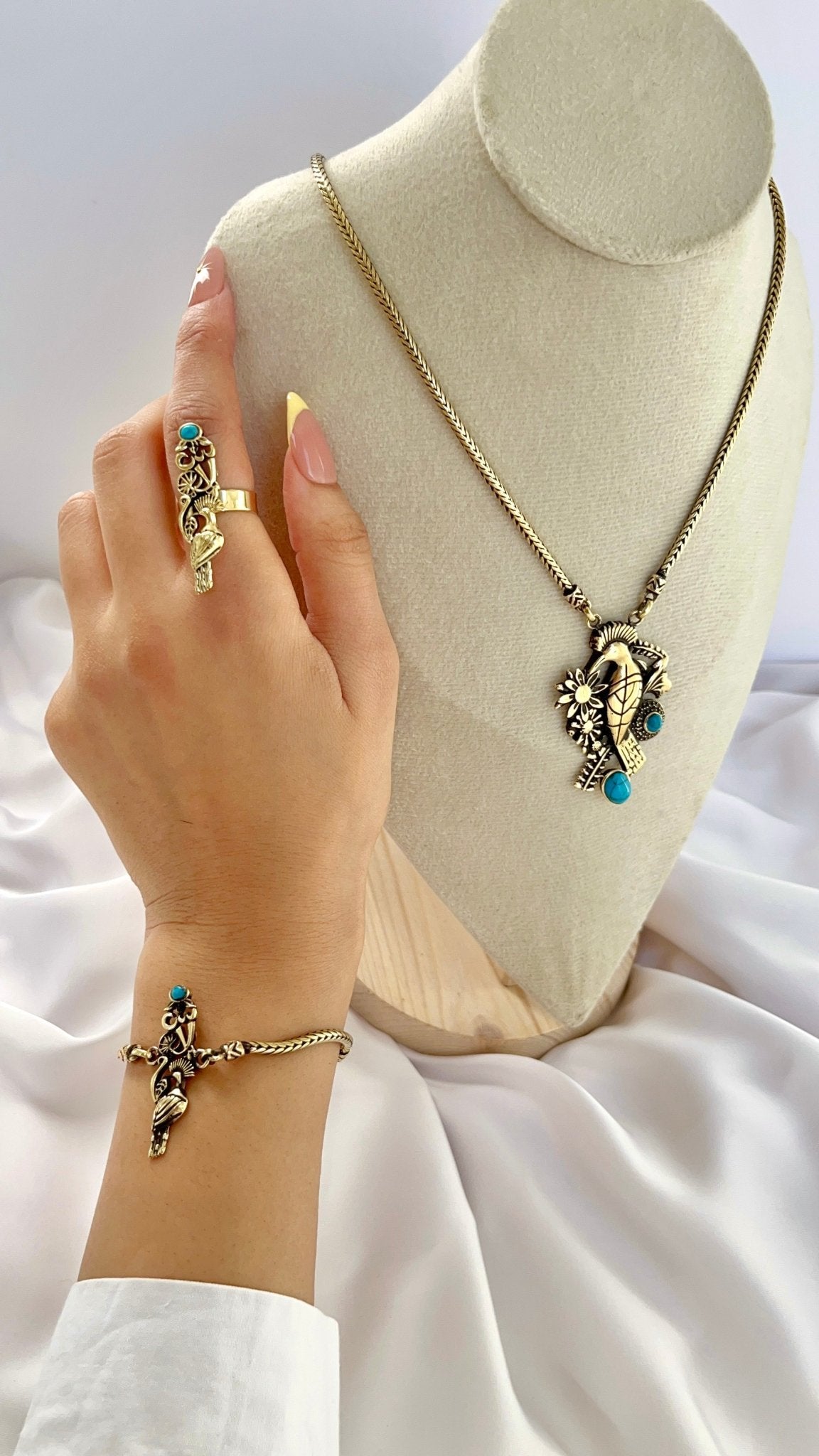 طقم دلال - نحاس خالص