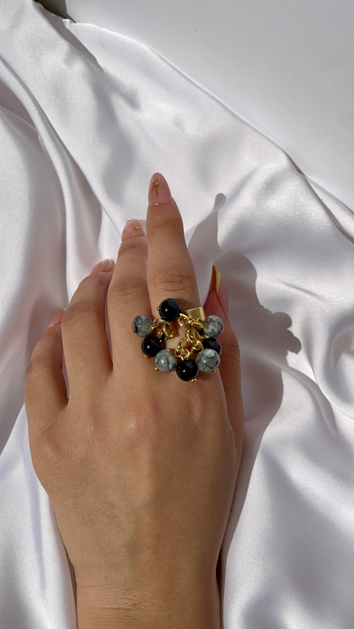 طقم صافيناز - أحجار العقيق