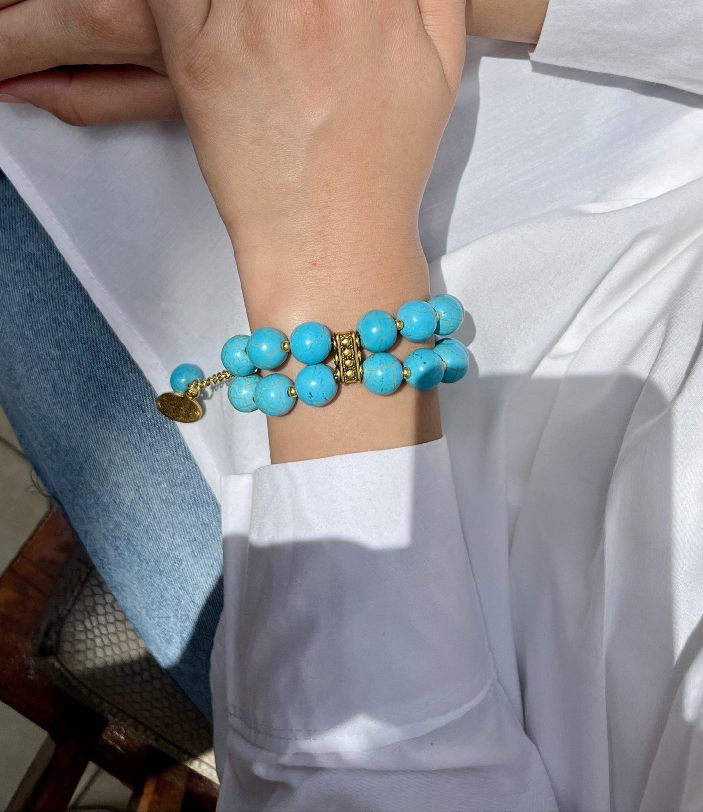 Tala Turquoise Necklace Set