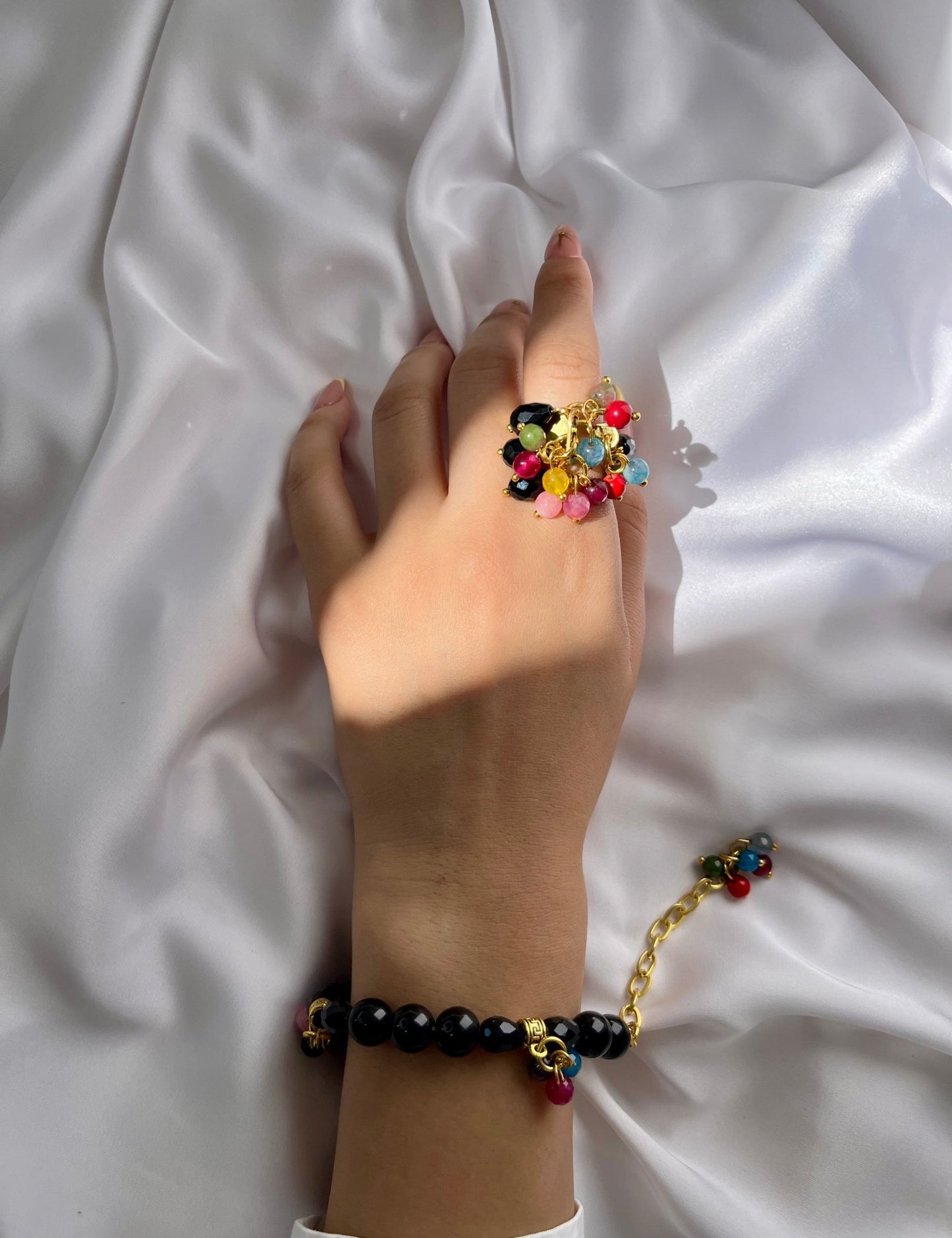 طقم صافيناز - أحجار العقيق