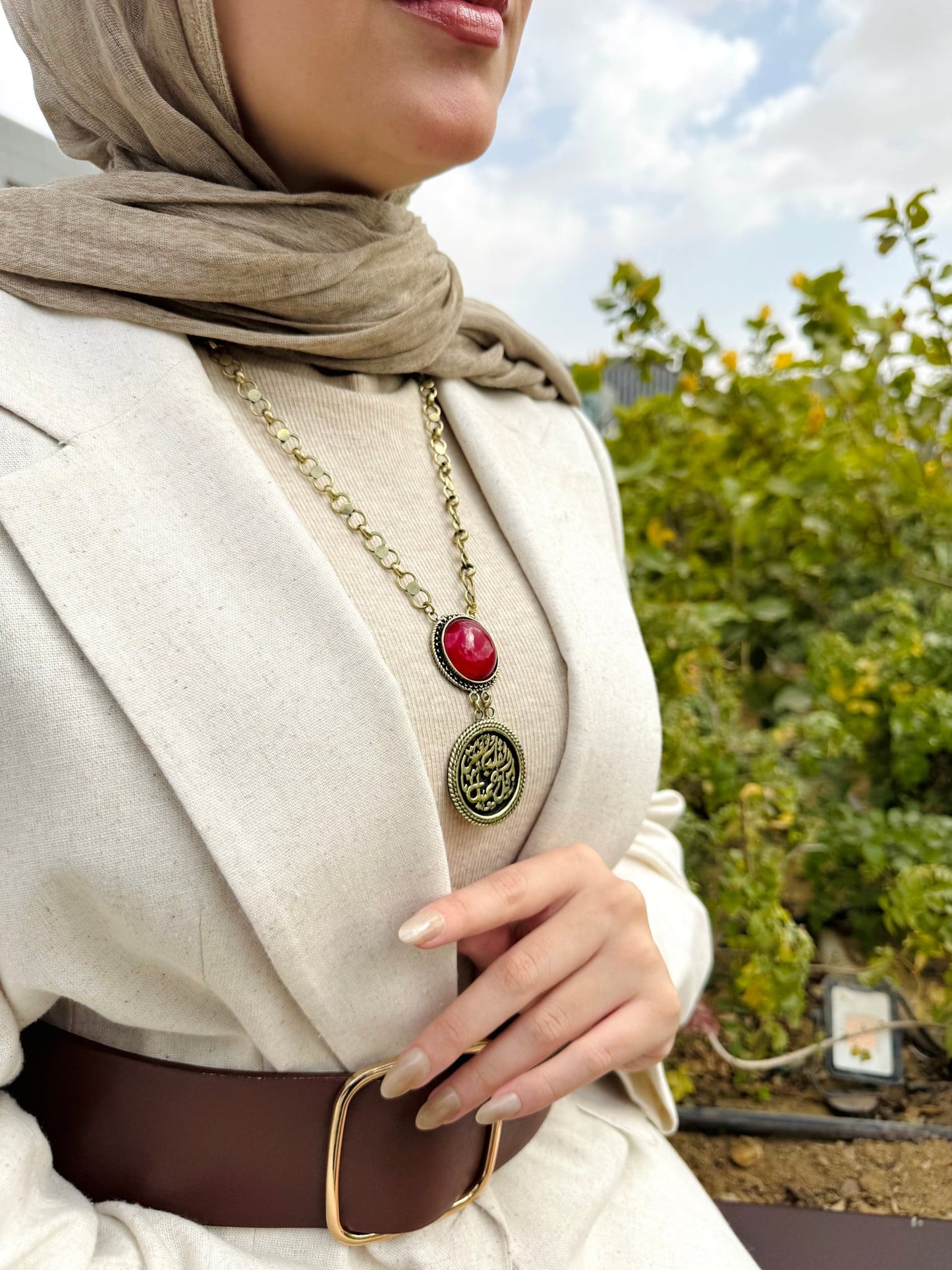 Gamila Necklace - Pure Copper