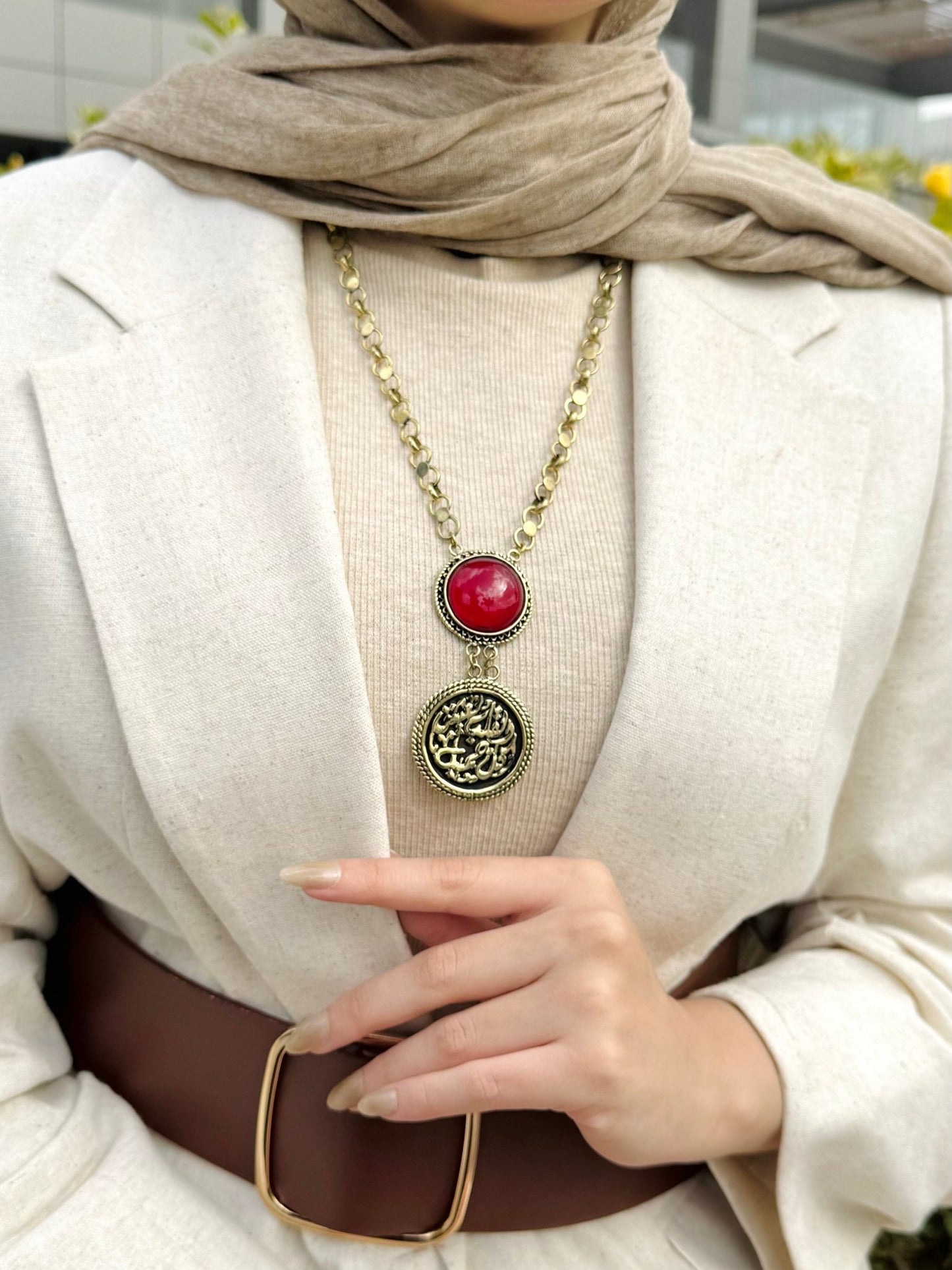 Gamila Necklace - Pure Copper