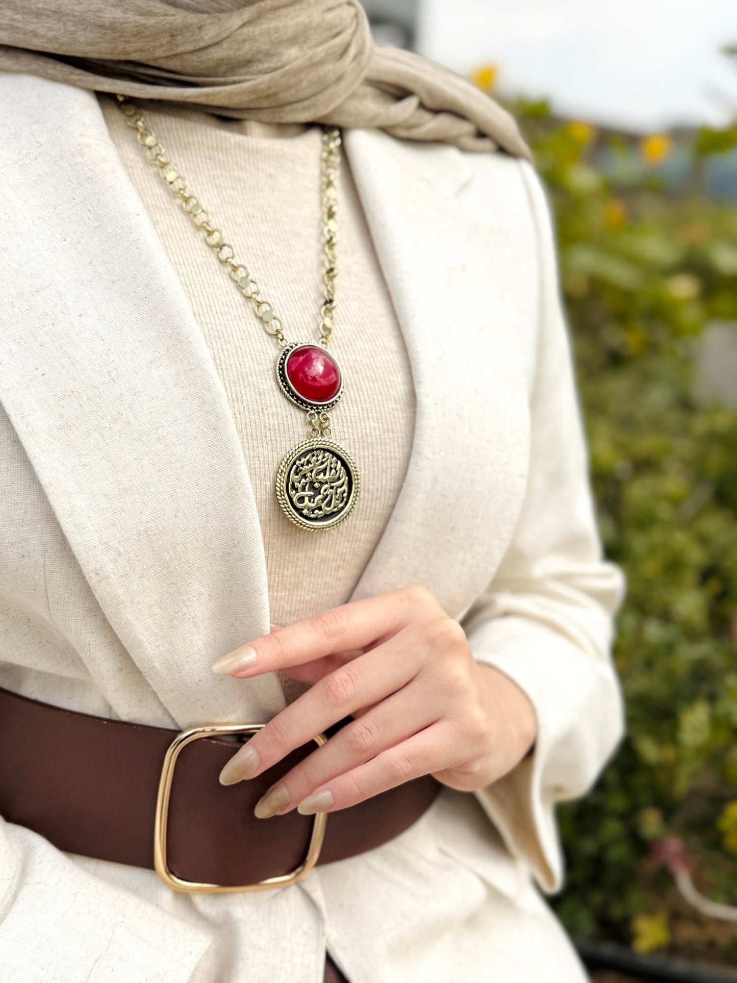 Gamila Necklace - Pure Copper