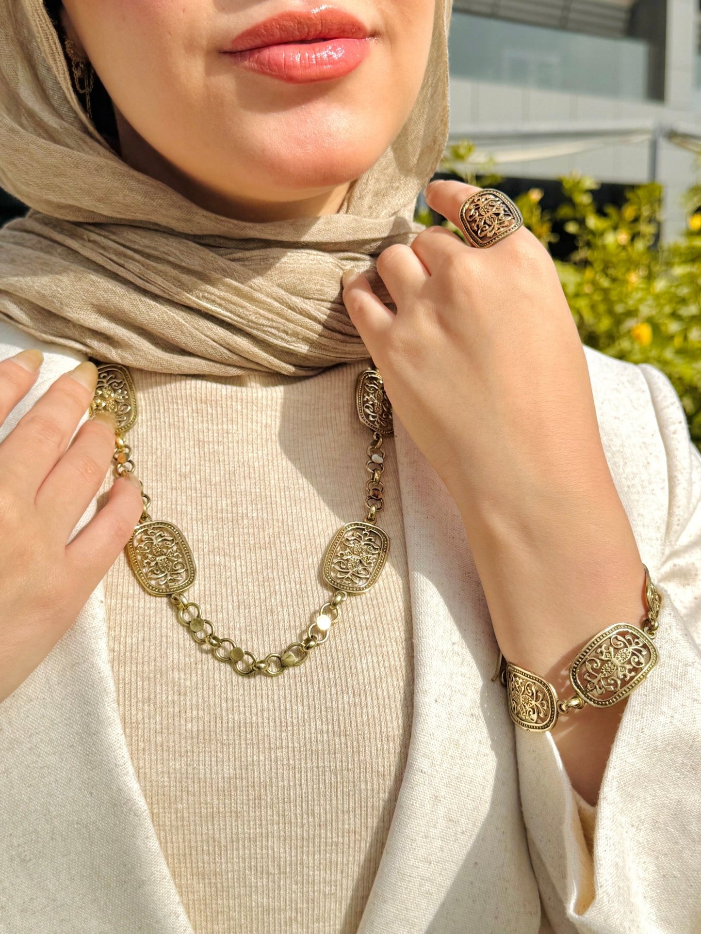 Mariam Set - Pure Copper