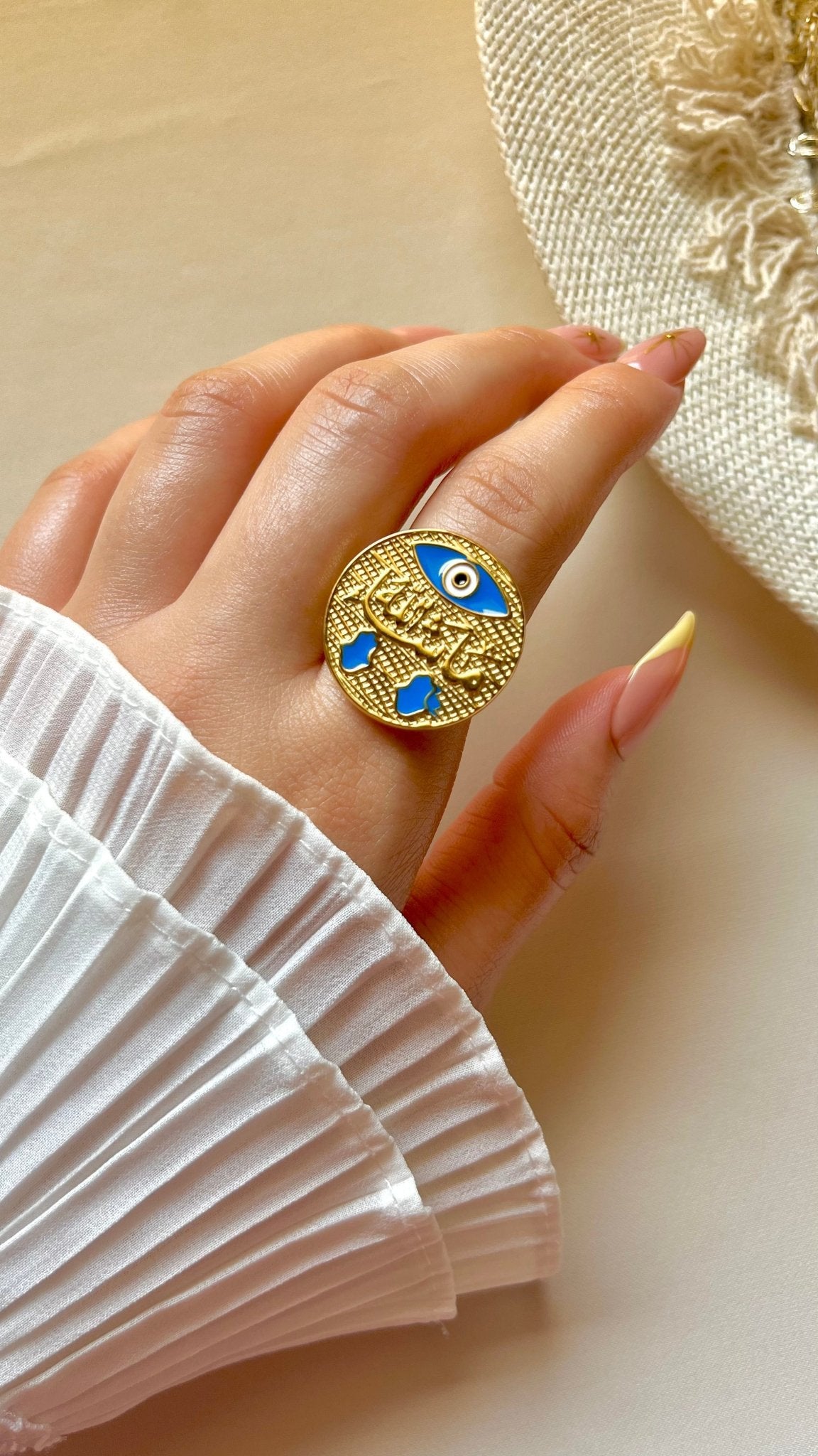 Mashallh Ring - Stainless Steel