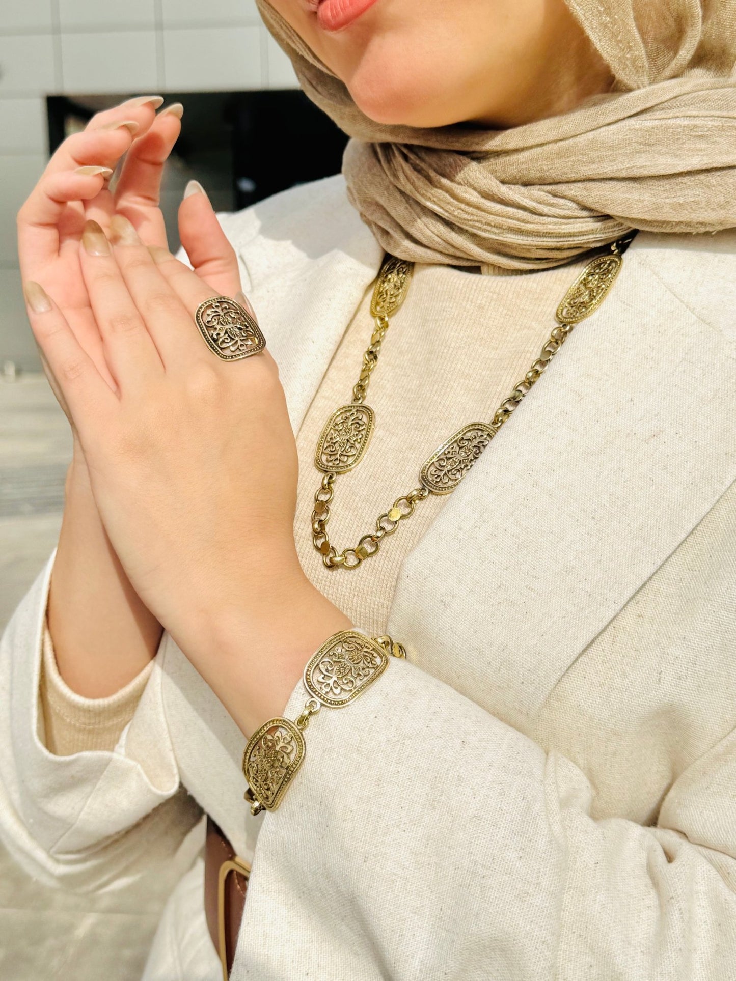 Mariam Set - Pure Copper