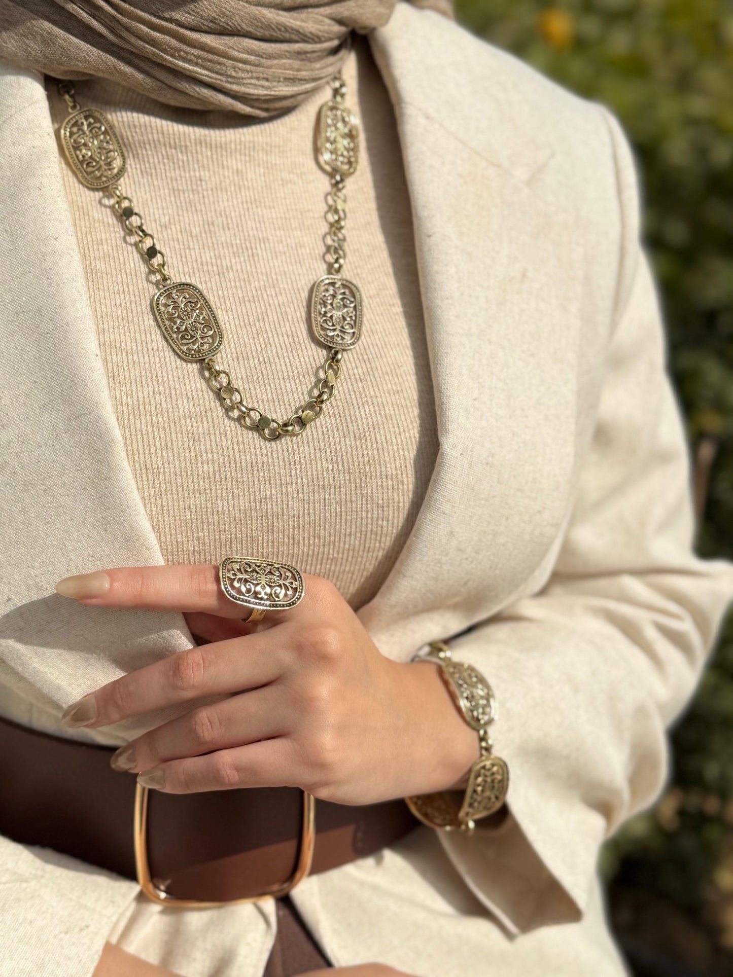 Mariam Set - Pure Copper