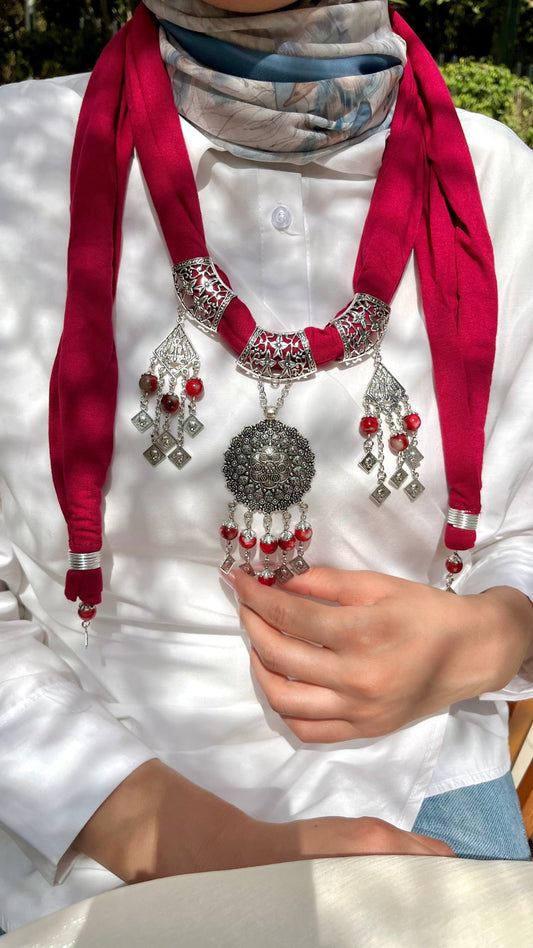 Safa Necklace Scarf - Cotton