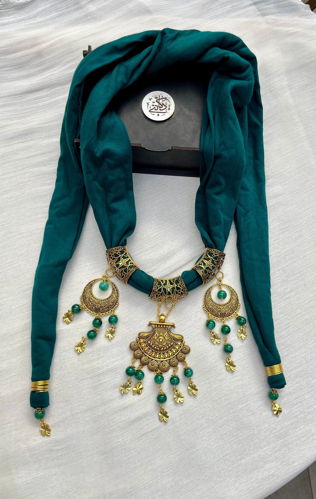 Lamya Necklace Scarf - Cotton