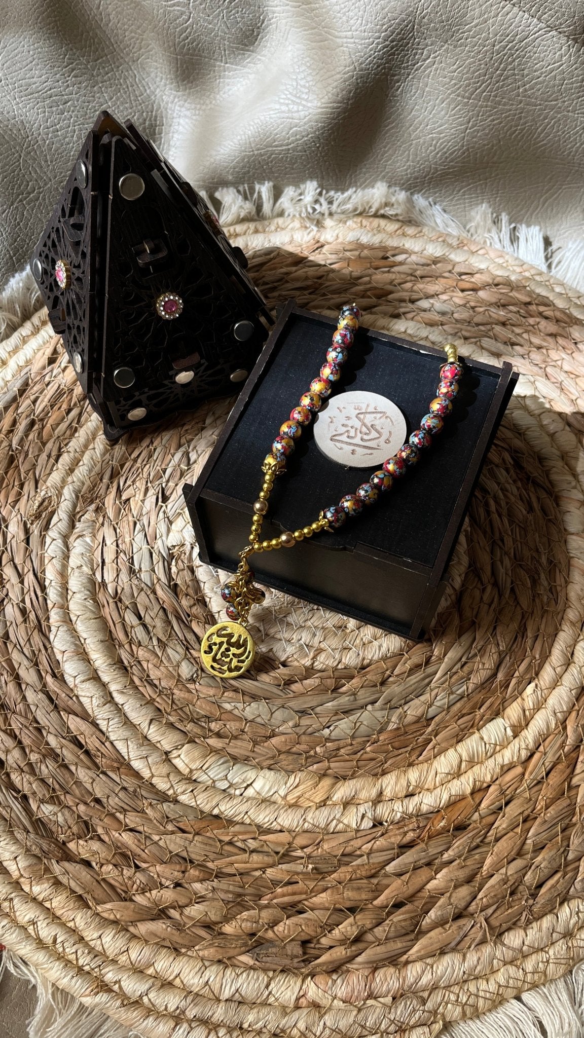 Hasnaa Rosary - Agate Stones