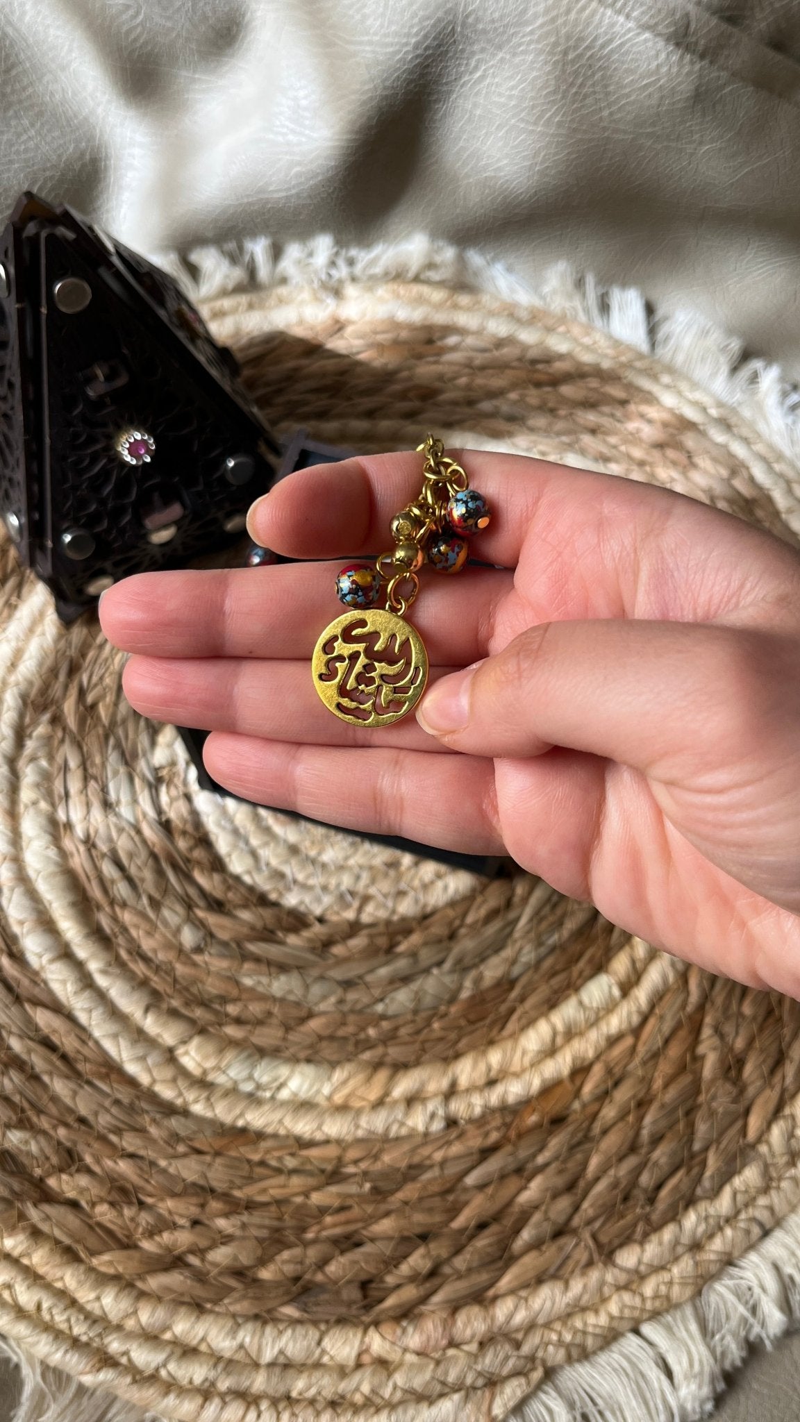 Hasnaa Rosary - Agate Stones