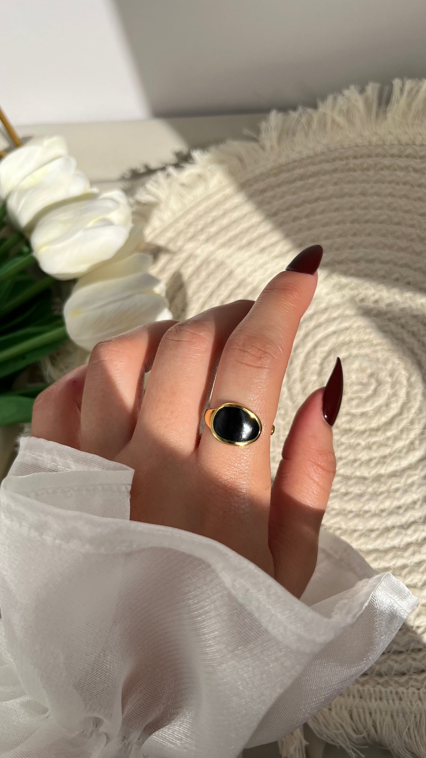 Kaia Ring - Stainless Steel