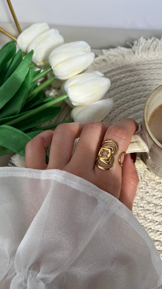 Alina Ring - Stainless Steel