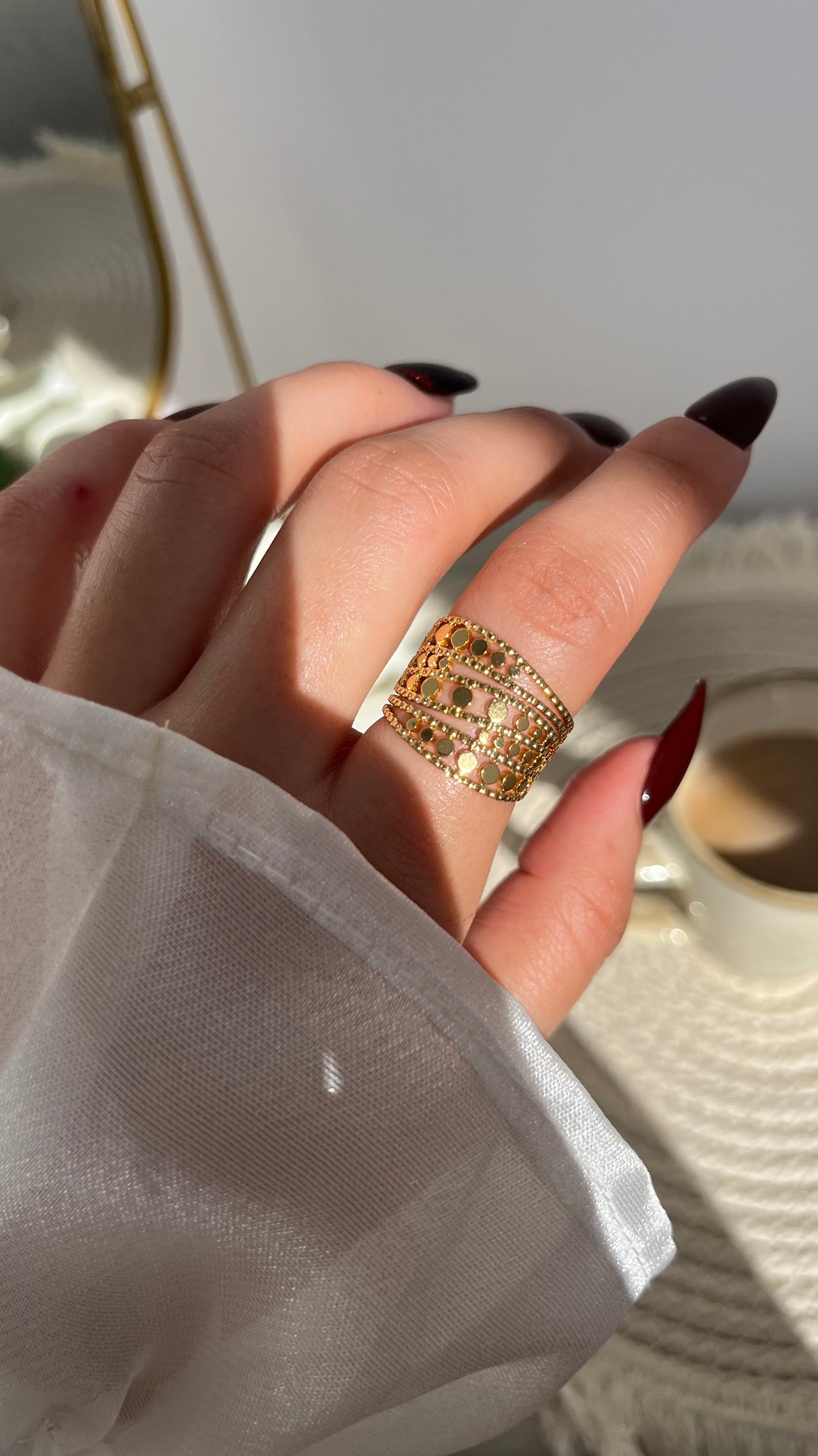 Lina Ring - Stainless Steel