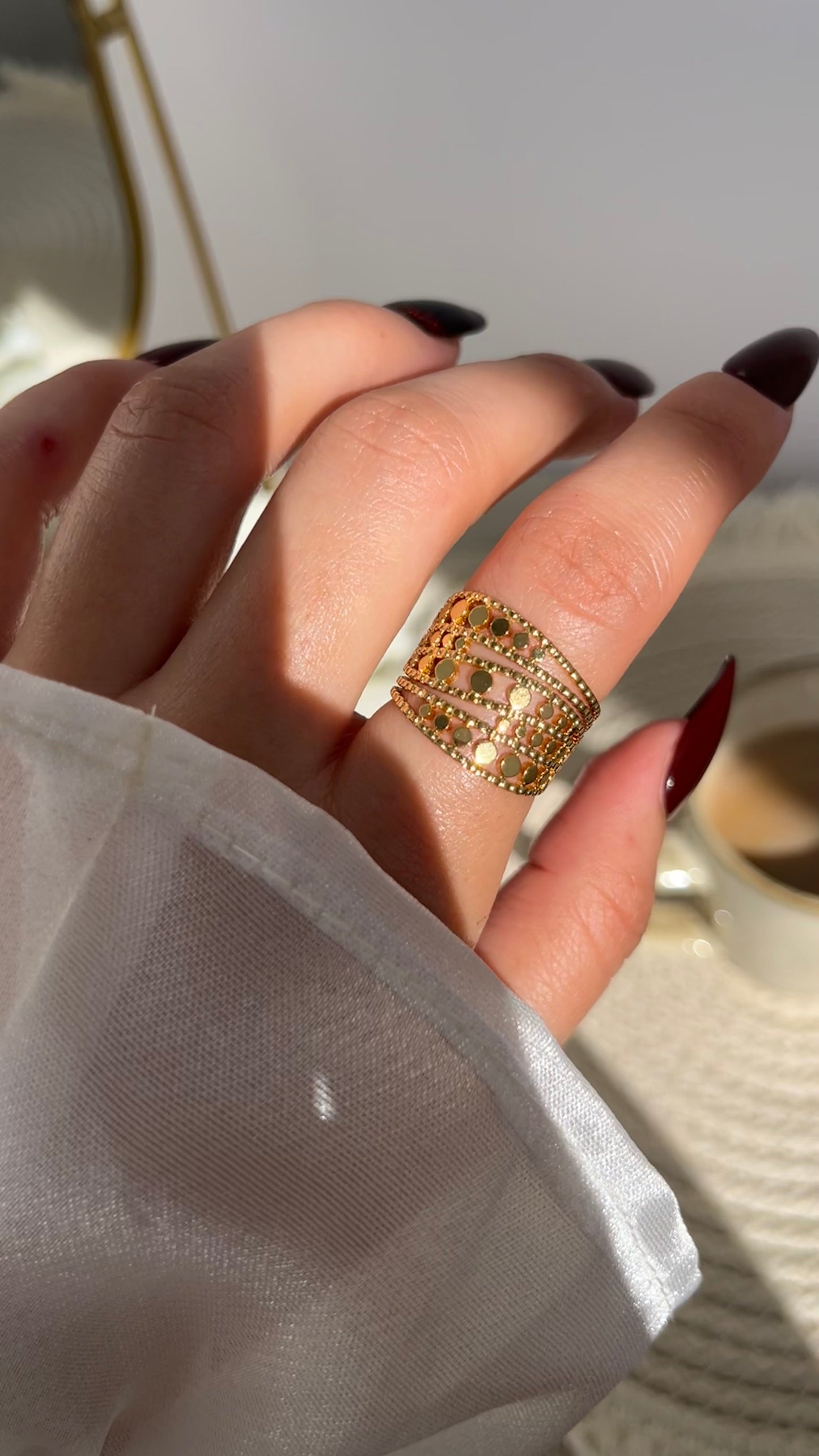 Lina Ring - Stainless Steel