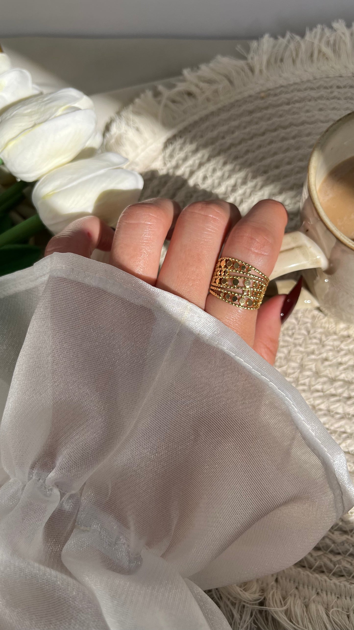 Lina Ring - Stainless Steel