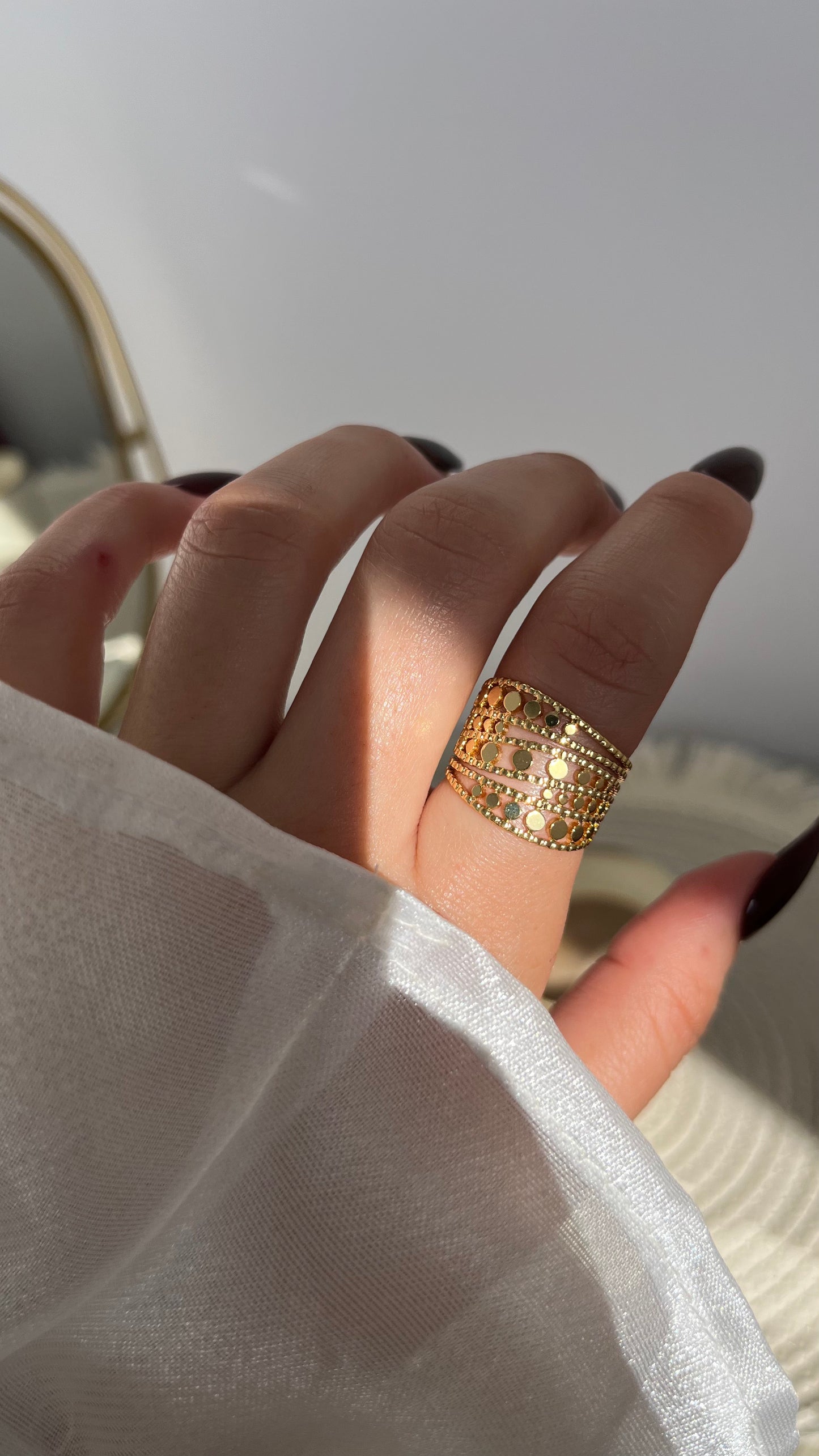 Lina Ring - Stainless Steel