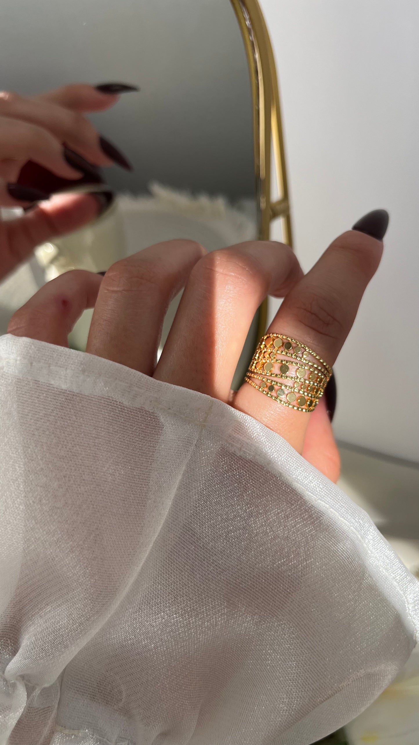 Lina Ring - Stainless Steel